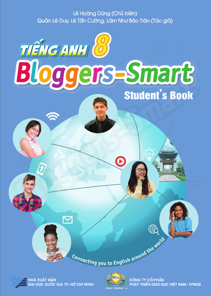 tiếng anh 8 bloggers - smart - student's book