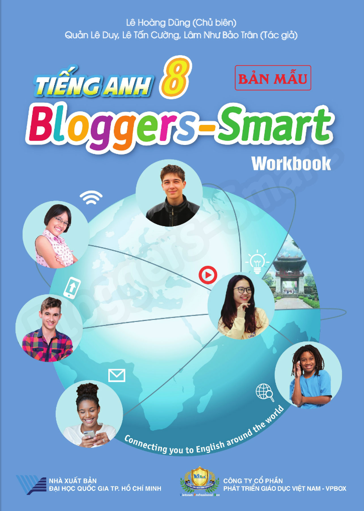 tiếng anh 8 bloggers - smart - workbook