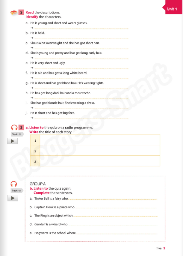 tiếng anh 8 bloggers - smart - workbook