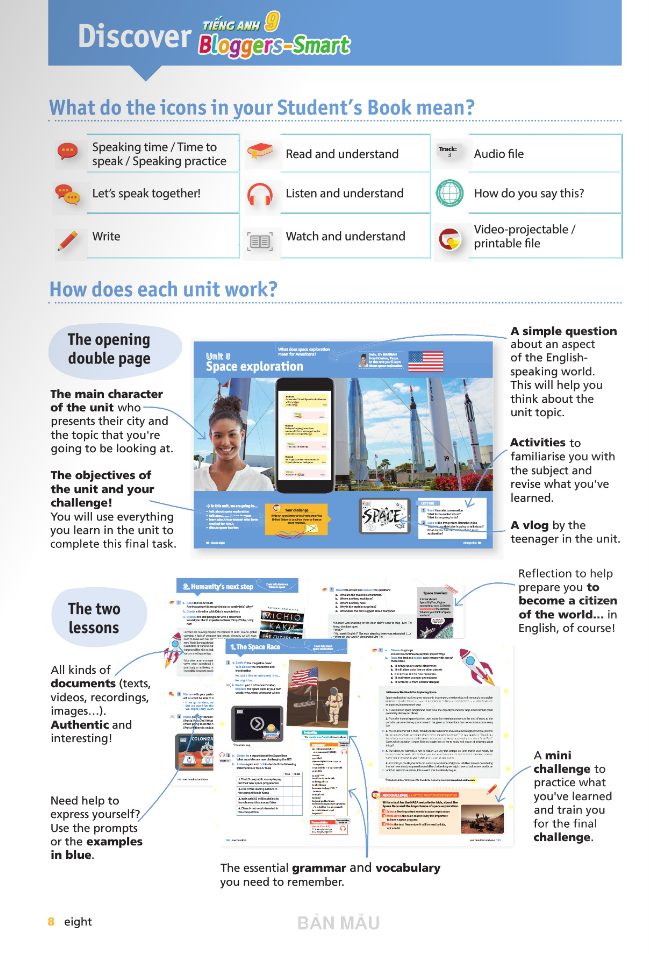 tiếng anh 9 bloggers - smart - student's book (2024)