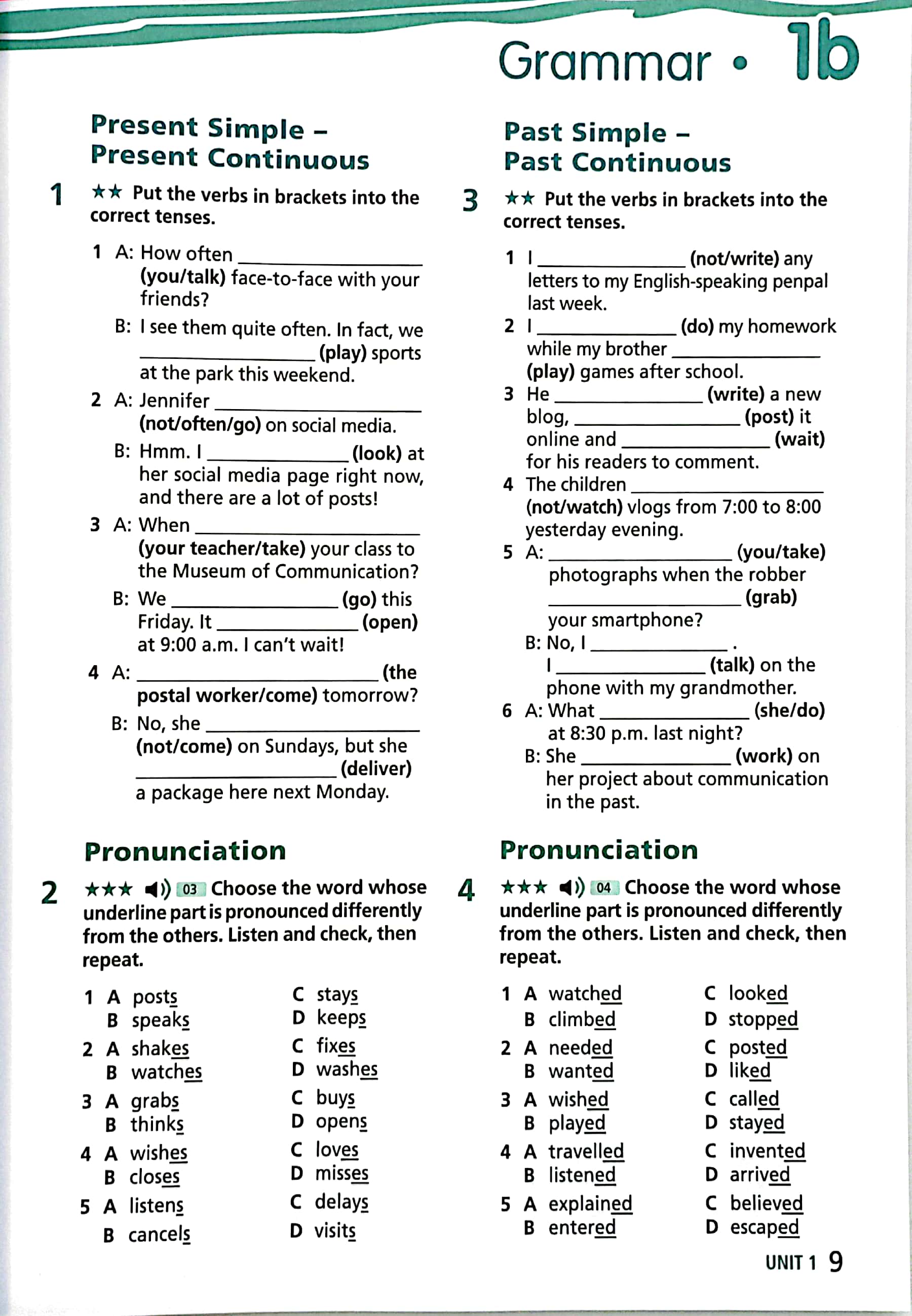 tiếng anh 9 right on! workbook (chuẩn)