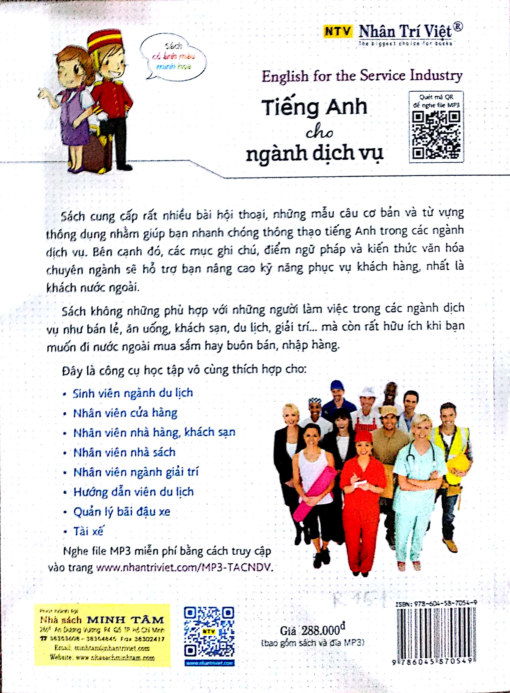 tiếng anh cho ngành dịch vụ (sách kèm cd)