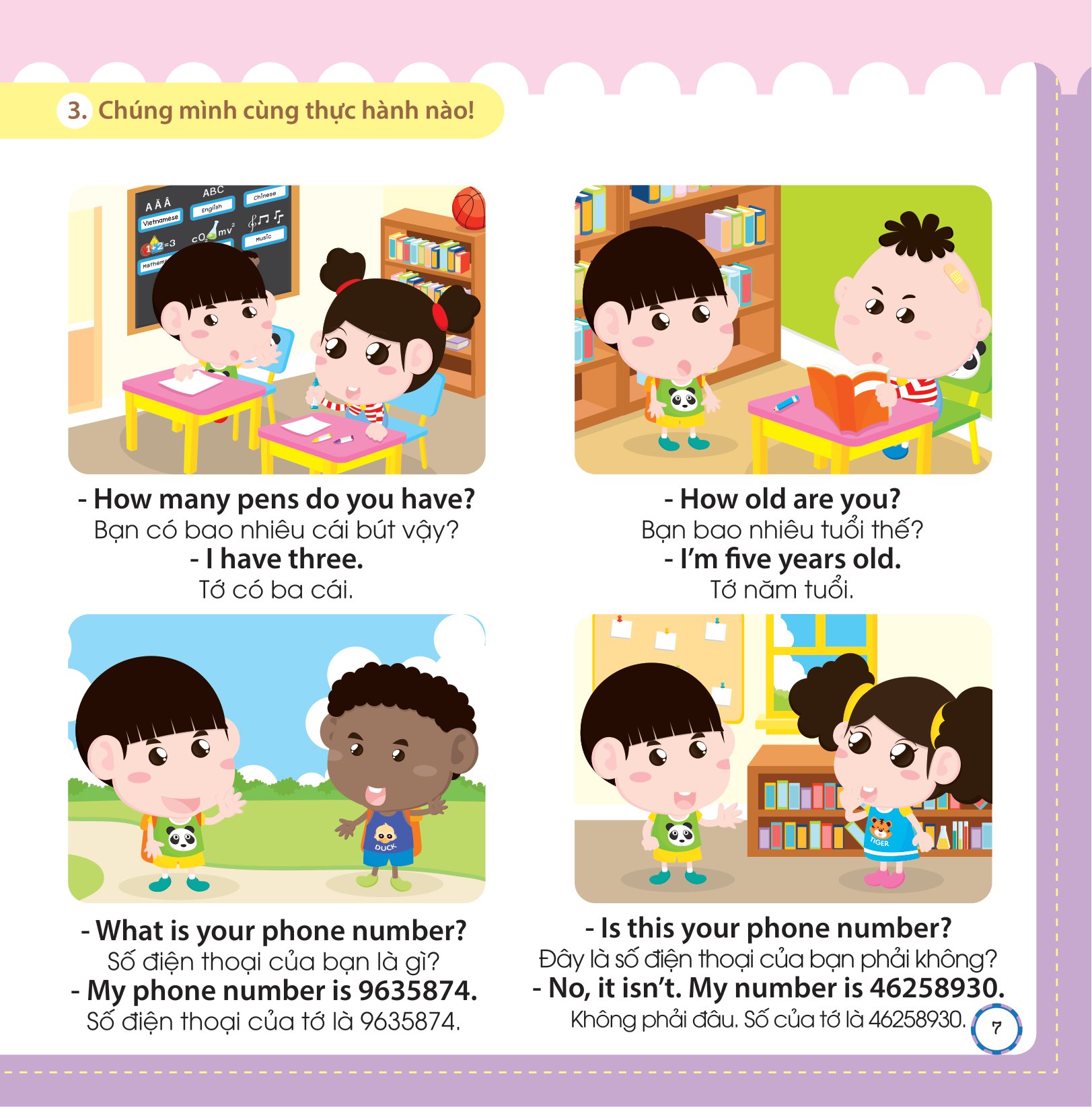 tiếng anh cơ bản cho trẻ em - các mẫu câu giao tiếp - what time is it? - mấy giờ rồi nhỉ?