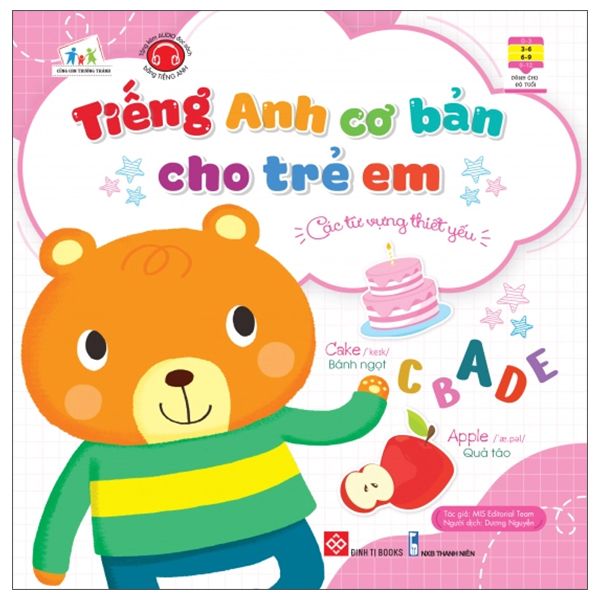 tiếng anh cơ bản cho trẻ em - các từ vựng thiết yếu