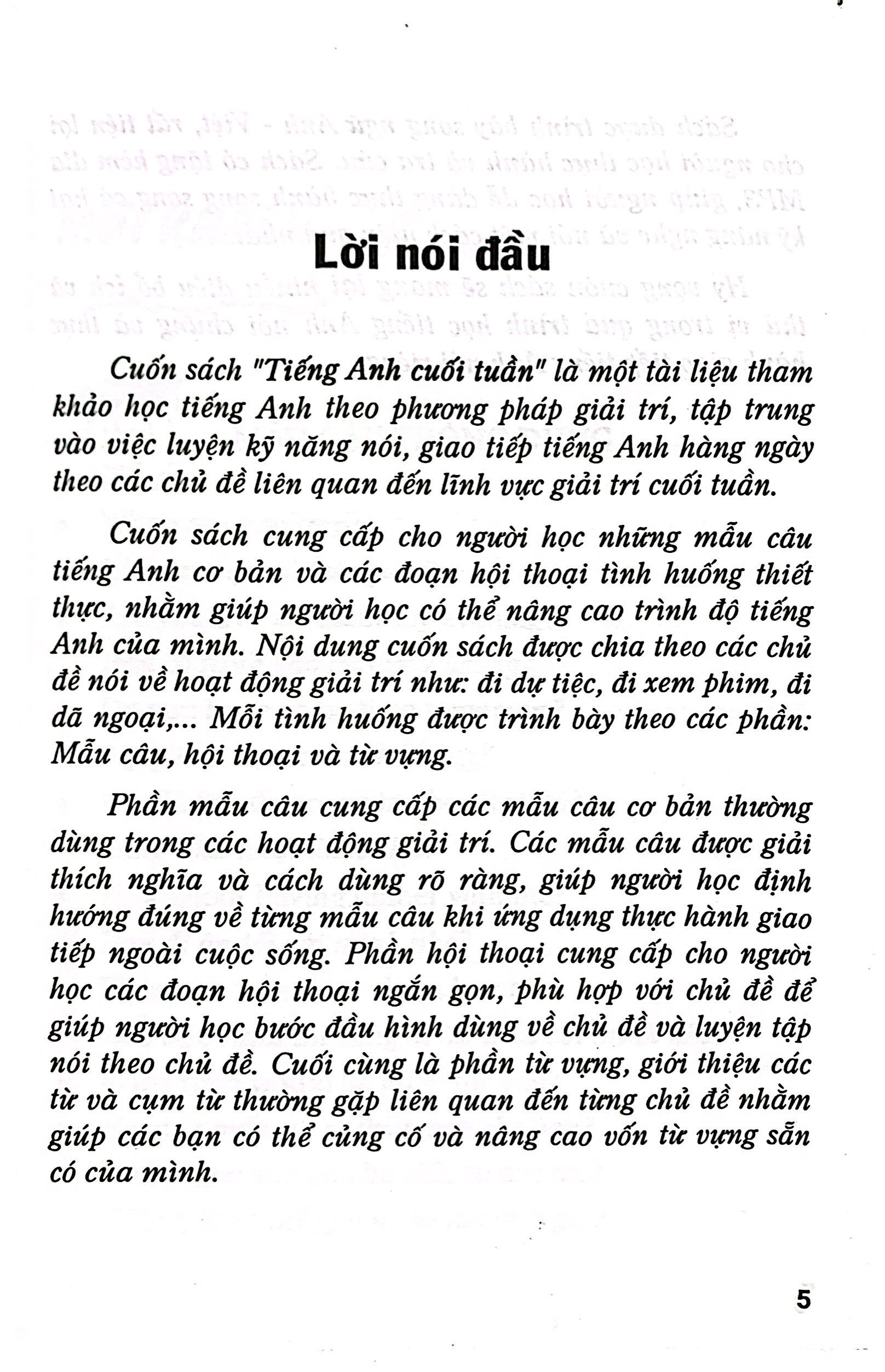 tiếng anh cuối tuần (kèm cd)