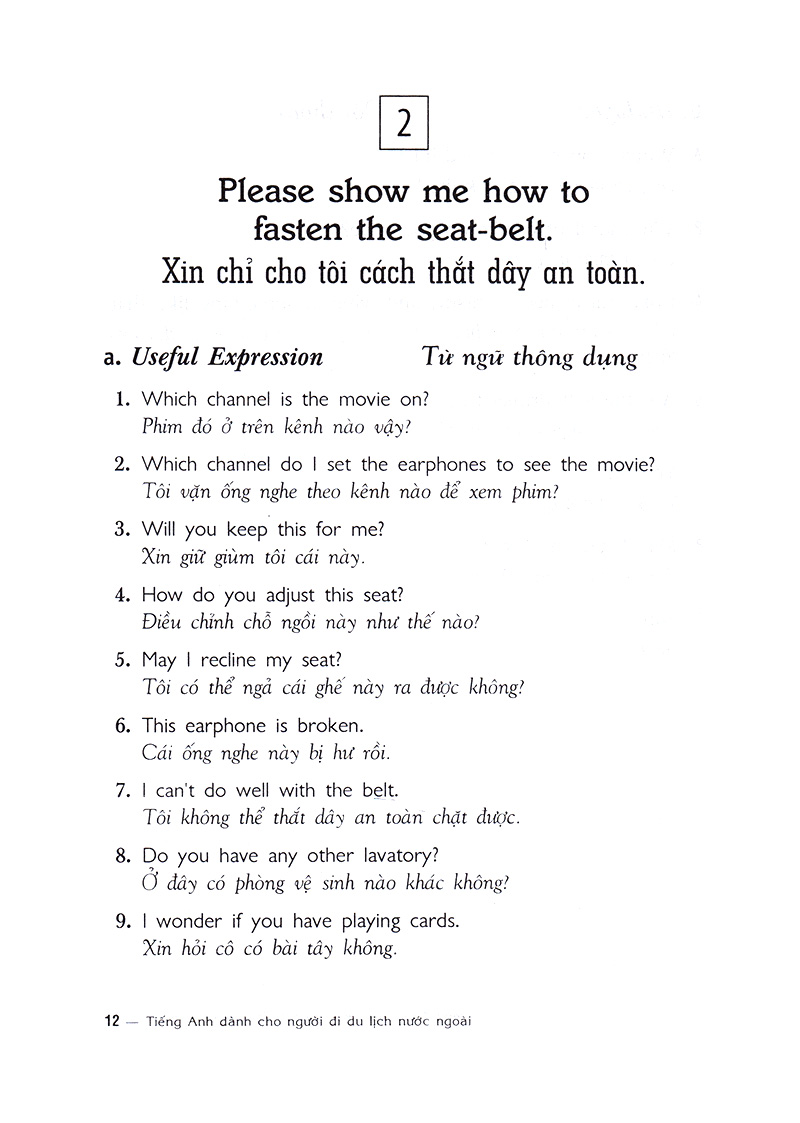 tiếng anh dành cho người đi du lịch nước ngoài (kèm cd)