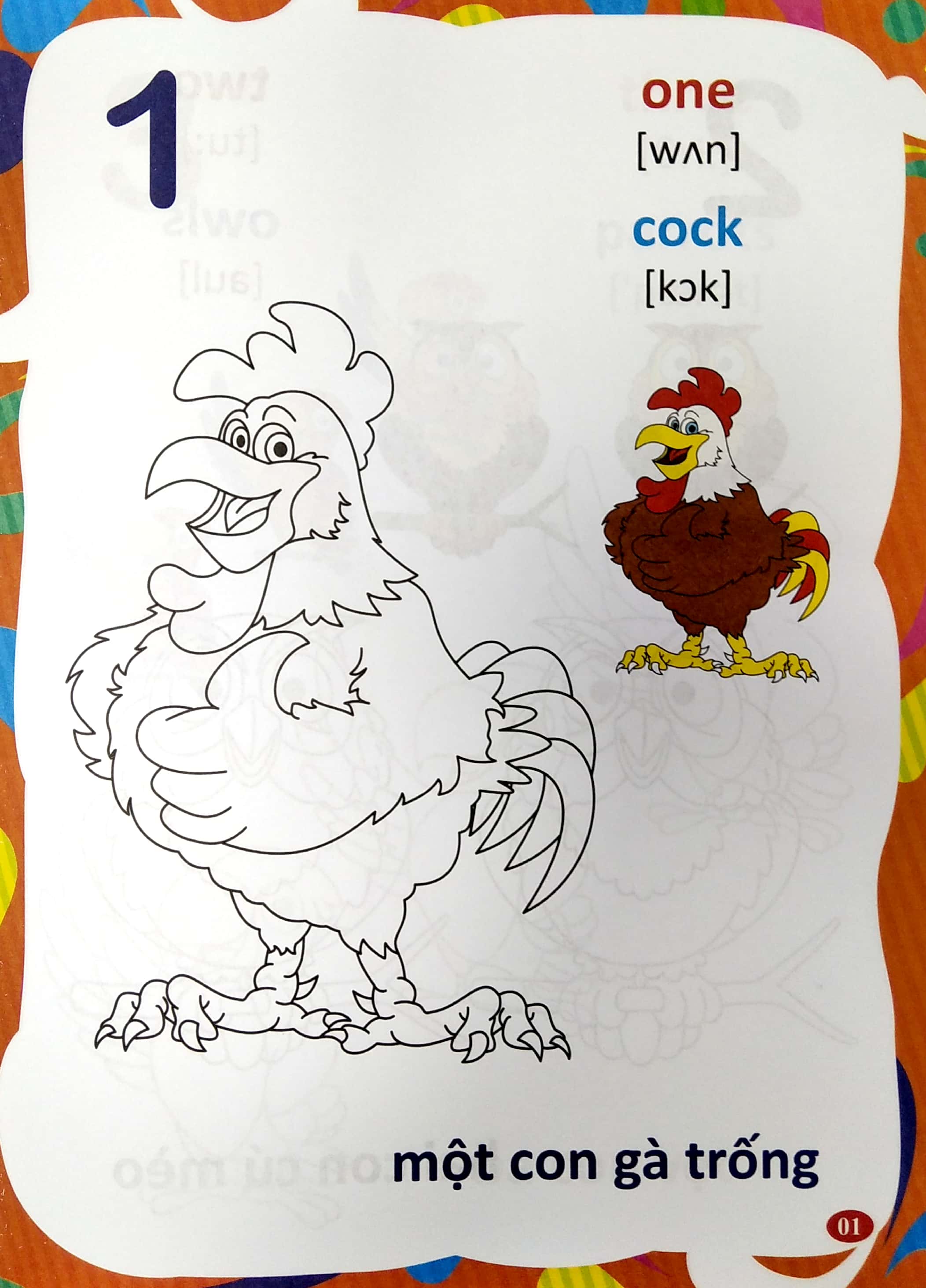 tiếng anh đầu tiên của bé - chữ số hình dạng (song ngữ anh việt)