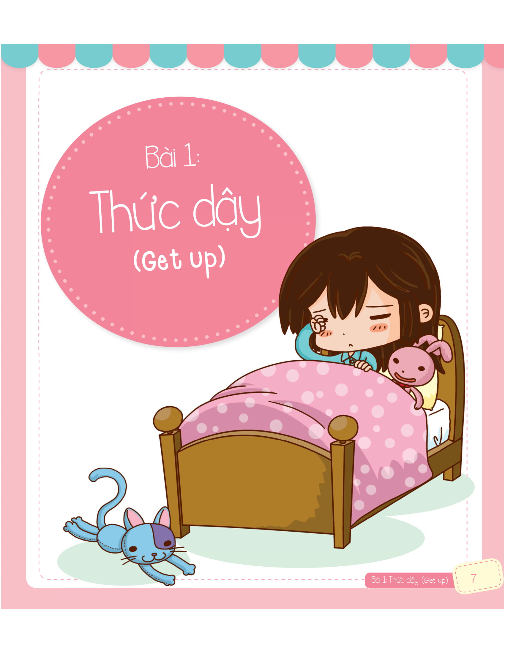 tiếng anh giao tiếp cho trẻ em - daily routines - nếp sinh hoạt hằng ngày