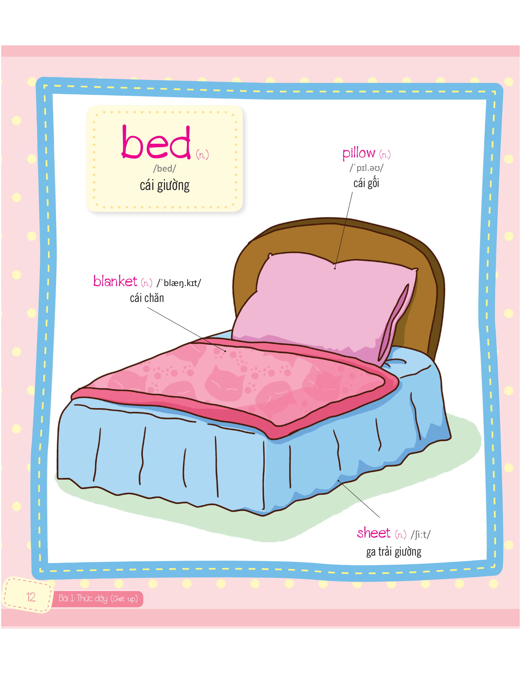 tiếng anh giao tiếp cho trẻ em - daily routines - nếp sinh hoạt hằng ngày