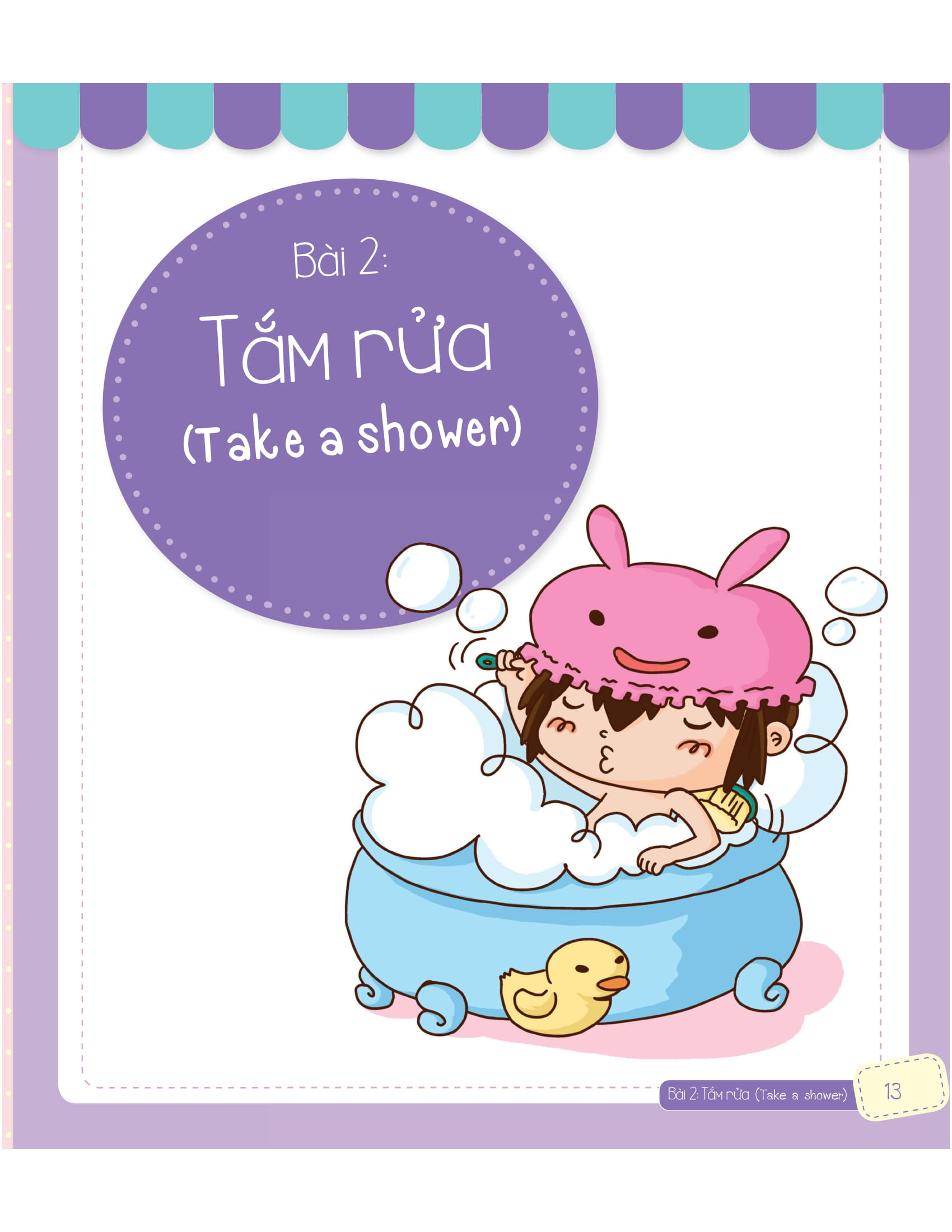 tiếng anh giao tiếp cho trẻ em - daily routines - nếp sinh hoạt hằng ngày