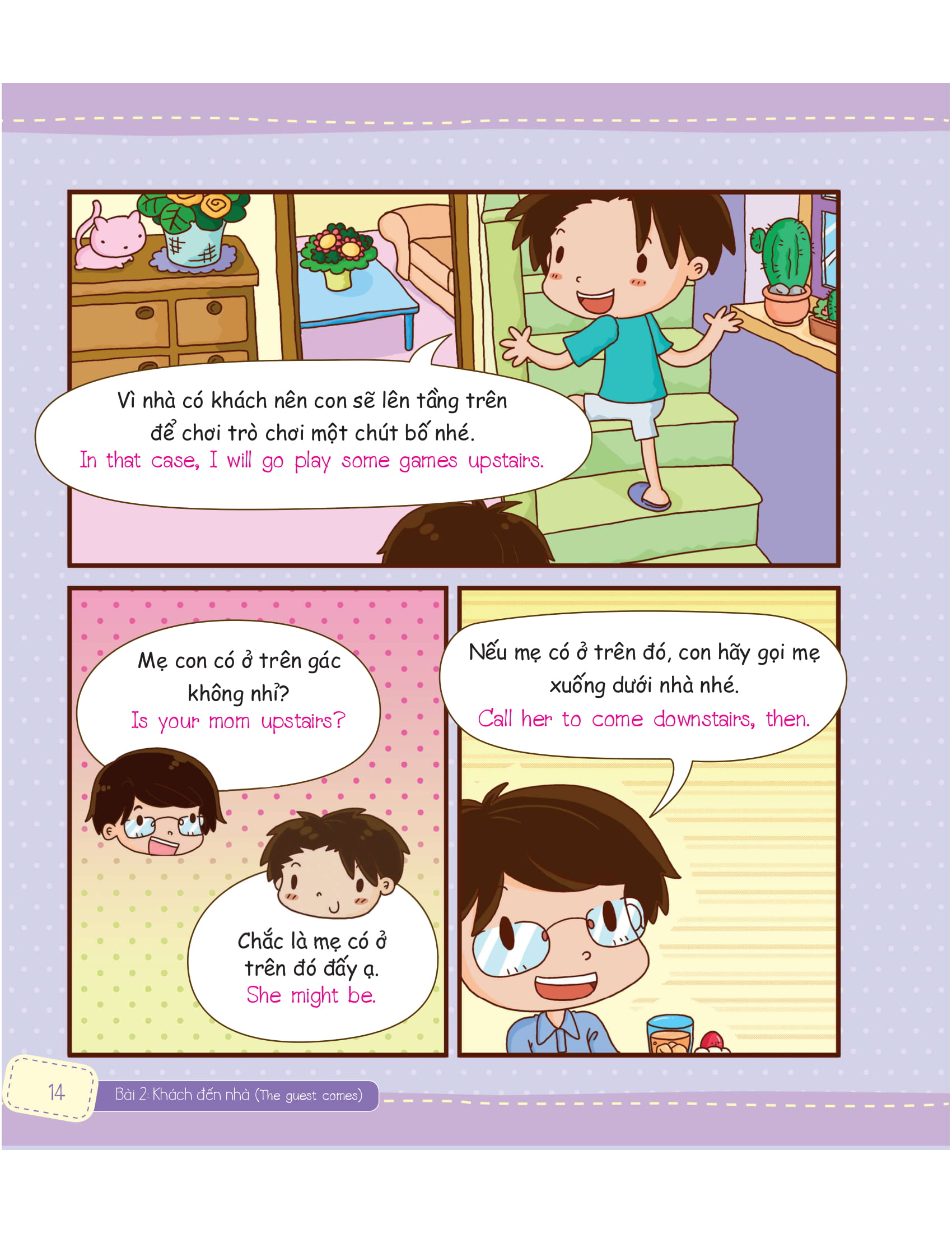 tiếng anh giao tiếp cho trẻ em - familyℹs activities - các hoạt động trong gia đình