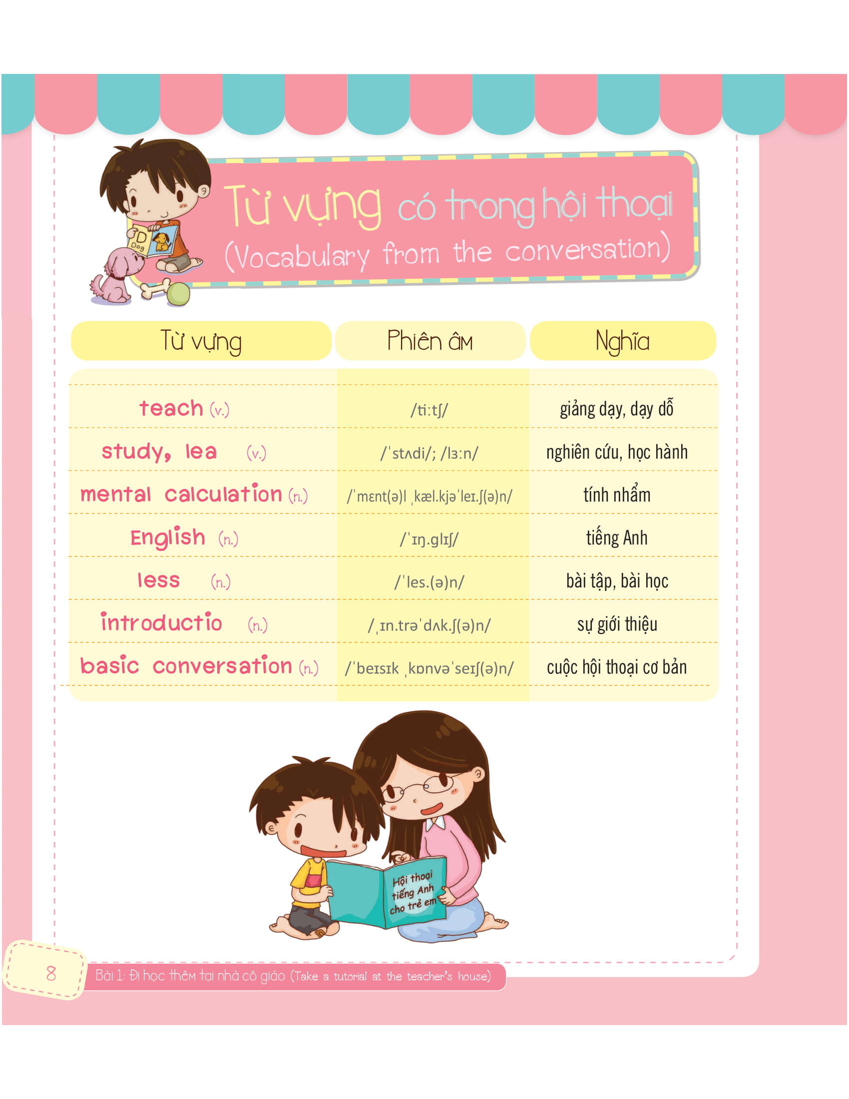 tiếng anh giao tiếp cho trẻ em - outdoor activities - các hoạt động ngoài trời