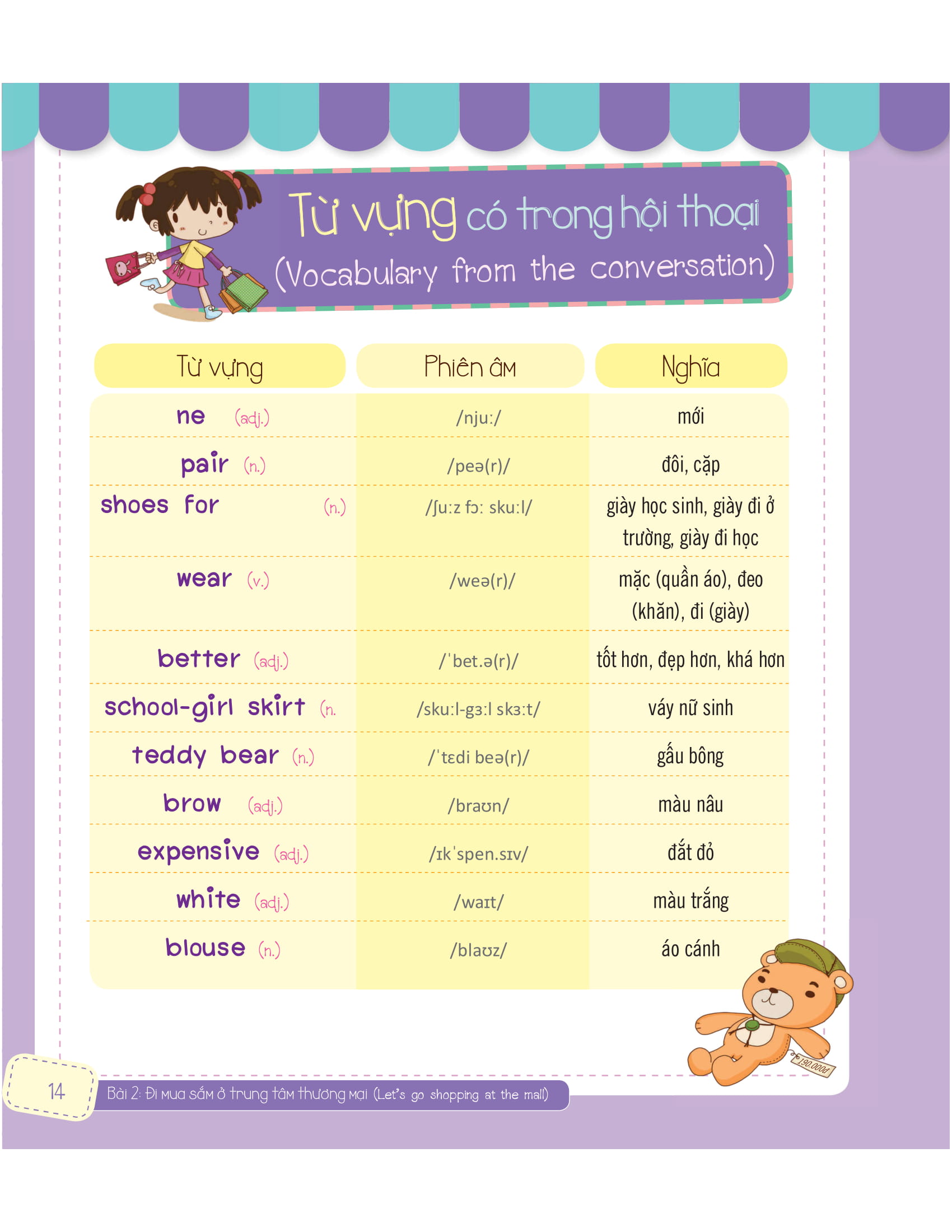 tiếng anh giao tiếp cho trẻ em - outdoor activities - các hoạt động ngoài trời