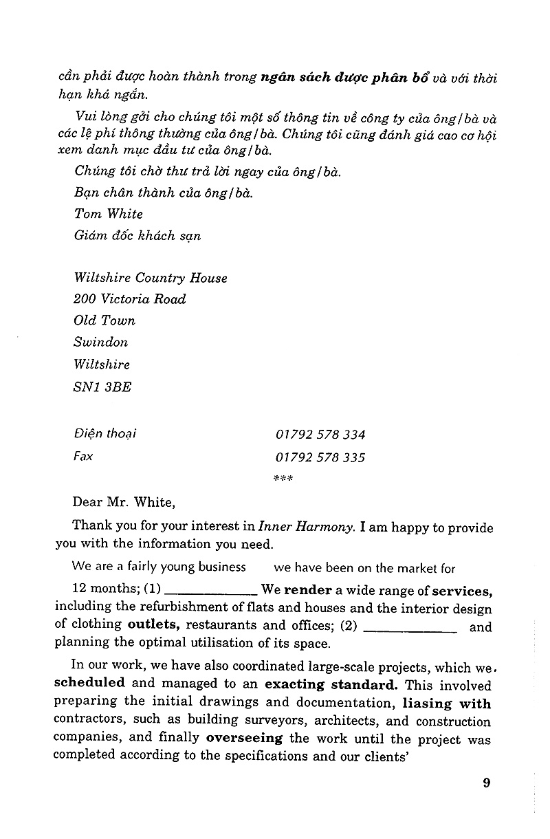 tiếng anh kinh doanh - giao tiếp kinh doanh (kèm cd)