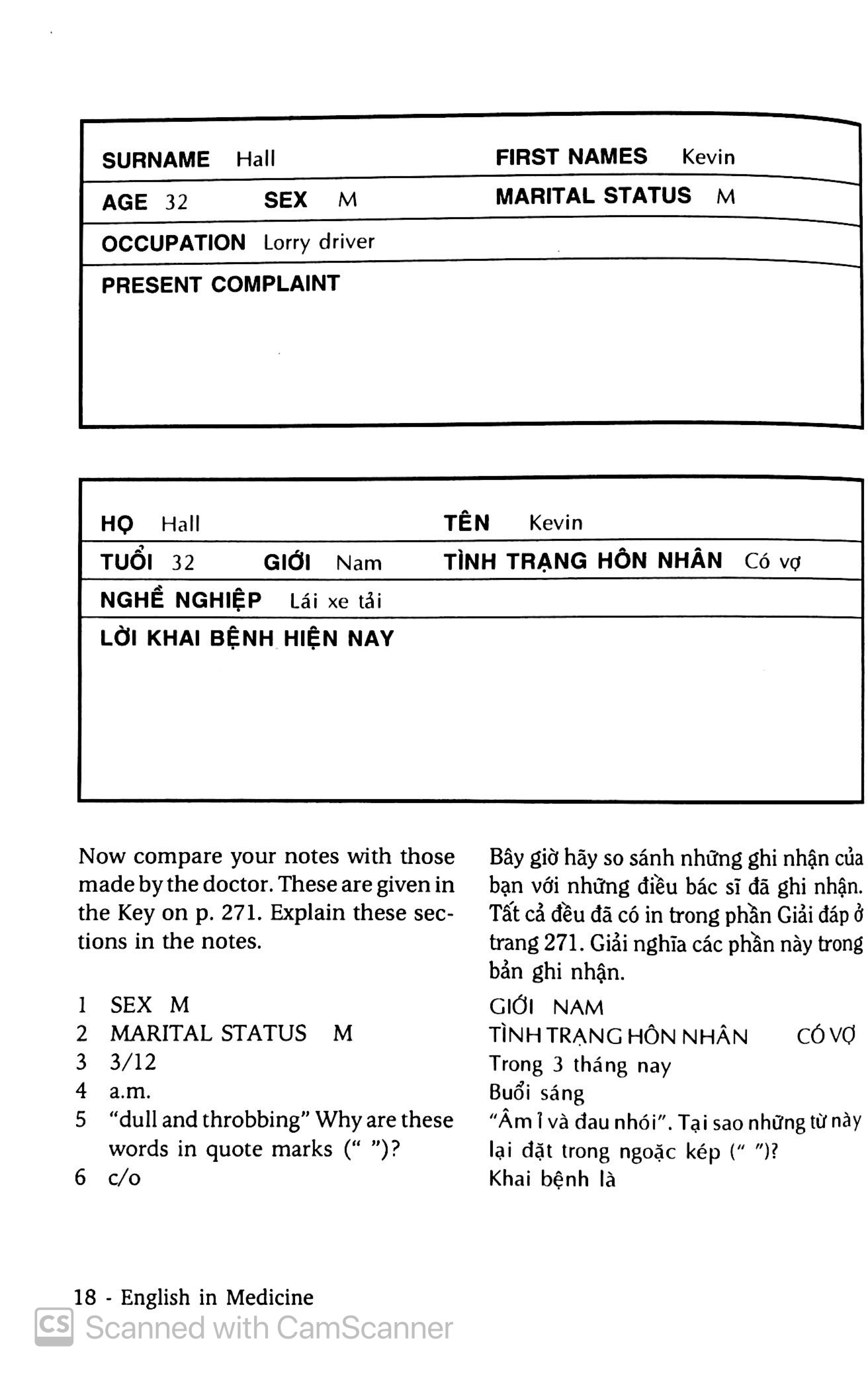 tiếng anh trong y khoa