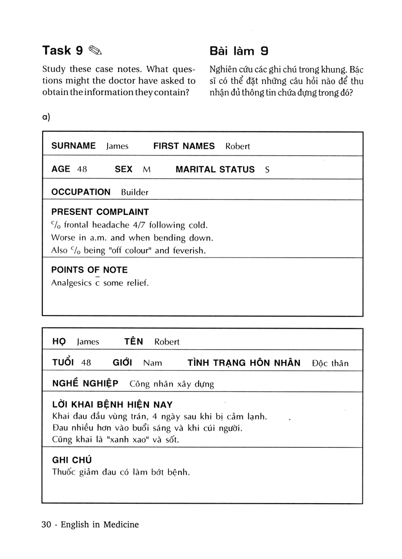 tiếng anh trong y khoa - english in medicine