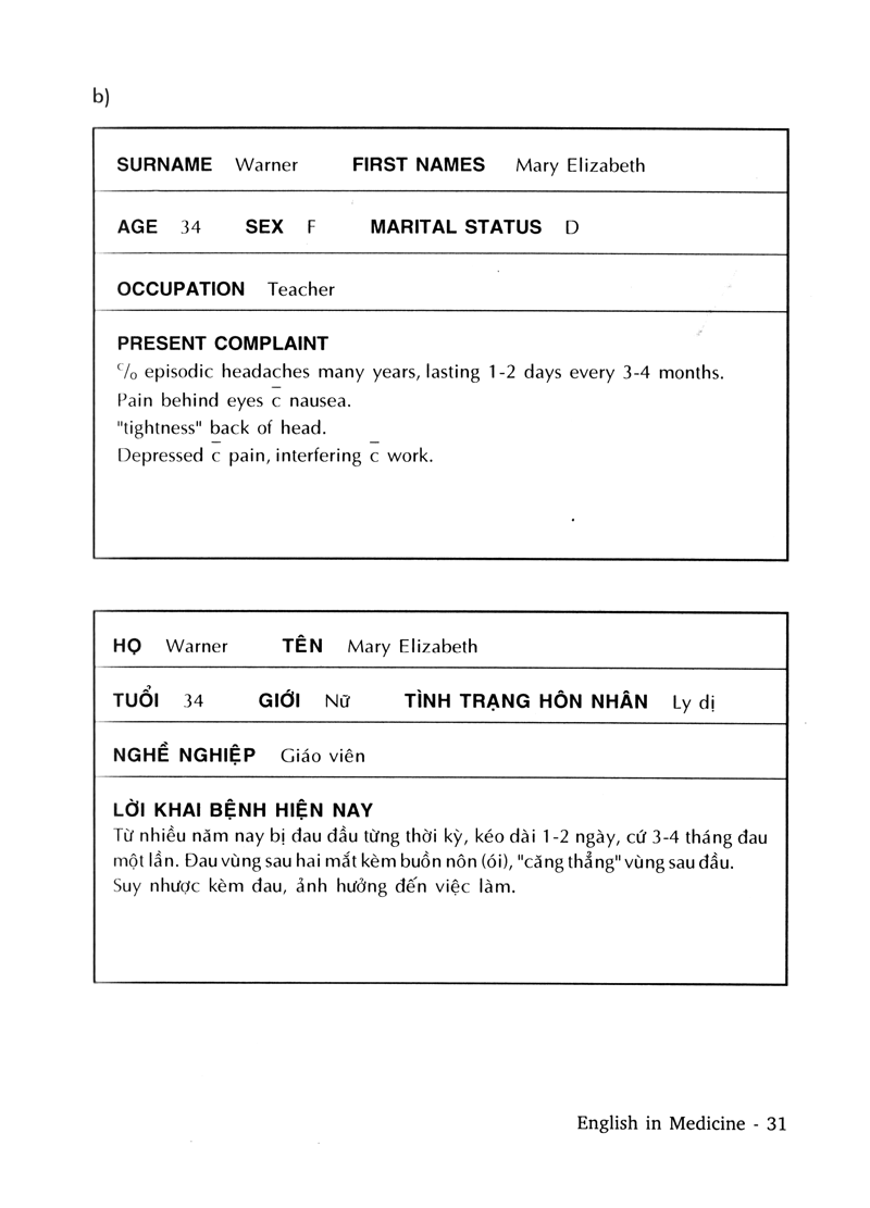 tiếng anh trong y khoa - english in medicine
