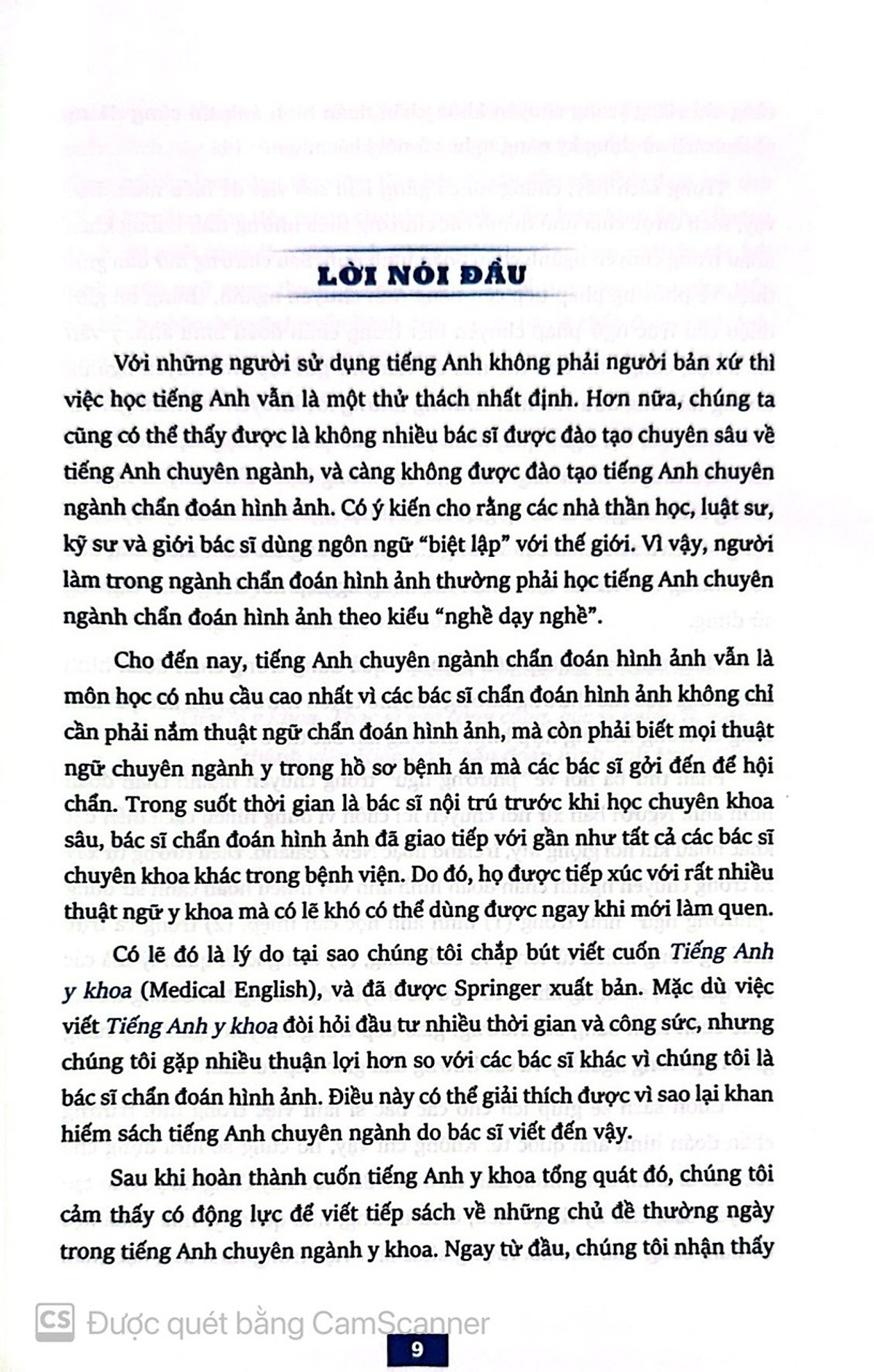 tiếng anh y khoa - chuyên ngành chẩn đoán hình ảnh