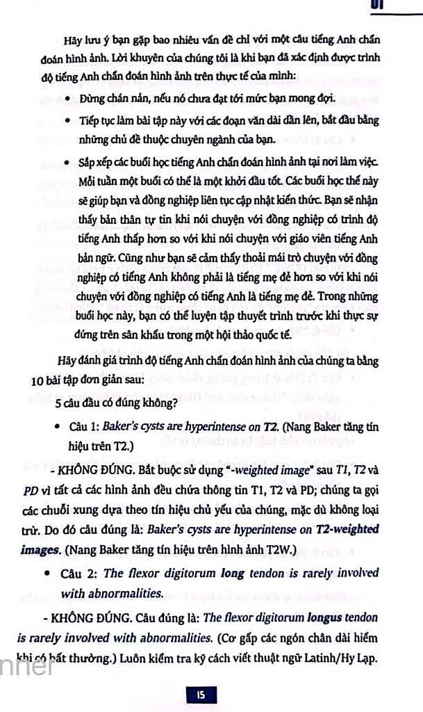 tiếng anh y khoa - chuyên ngành chẩn đoán hình ảnh