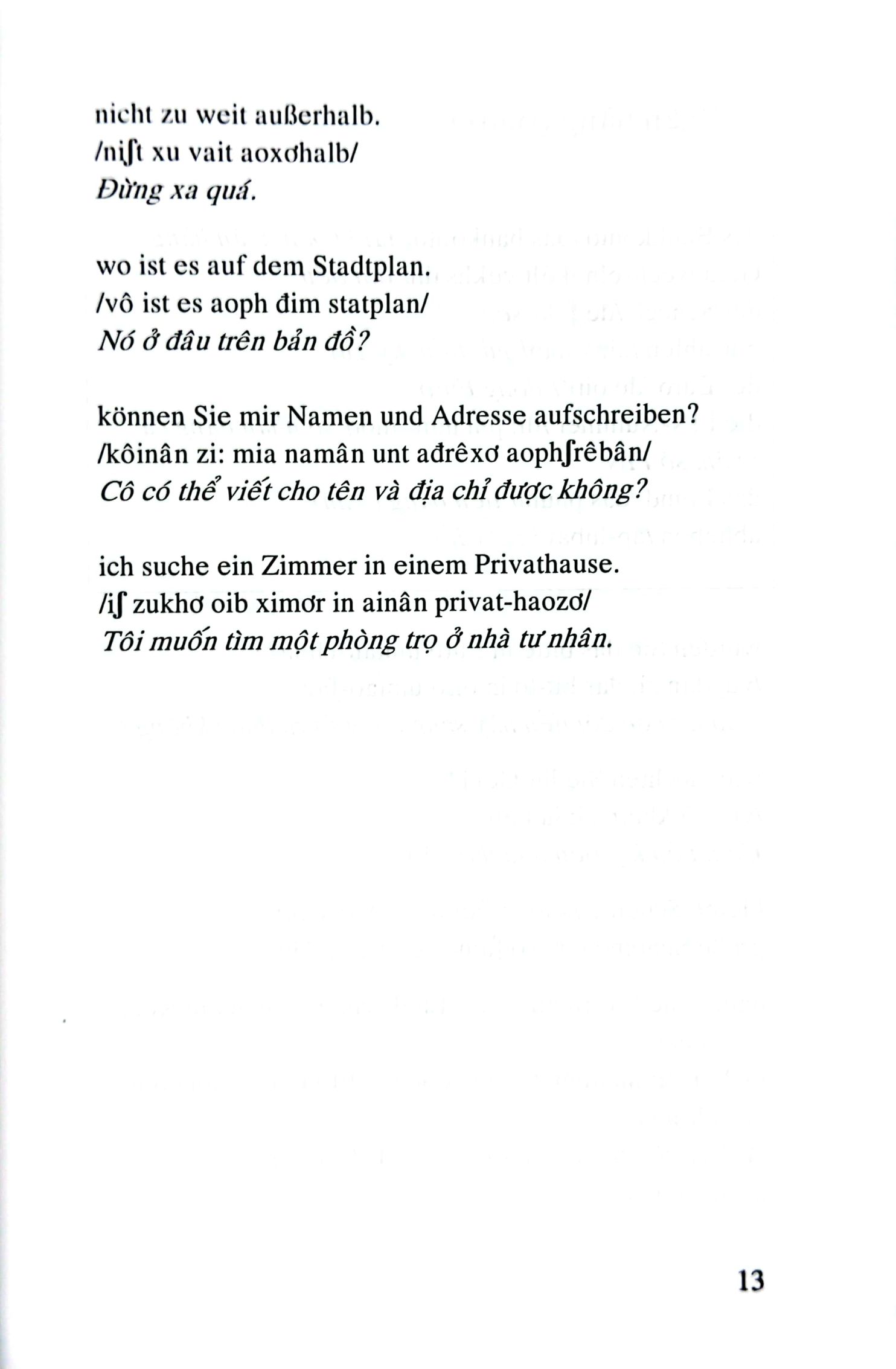 tiếng đức cho người mới bắt đầu - các tình huống giao tiếp hằng ngày (tái bản 2024)