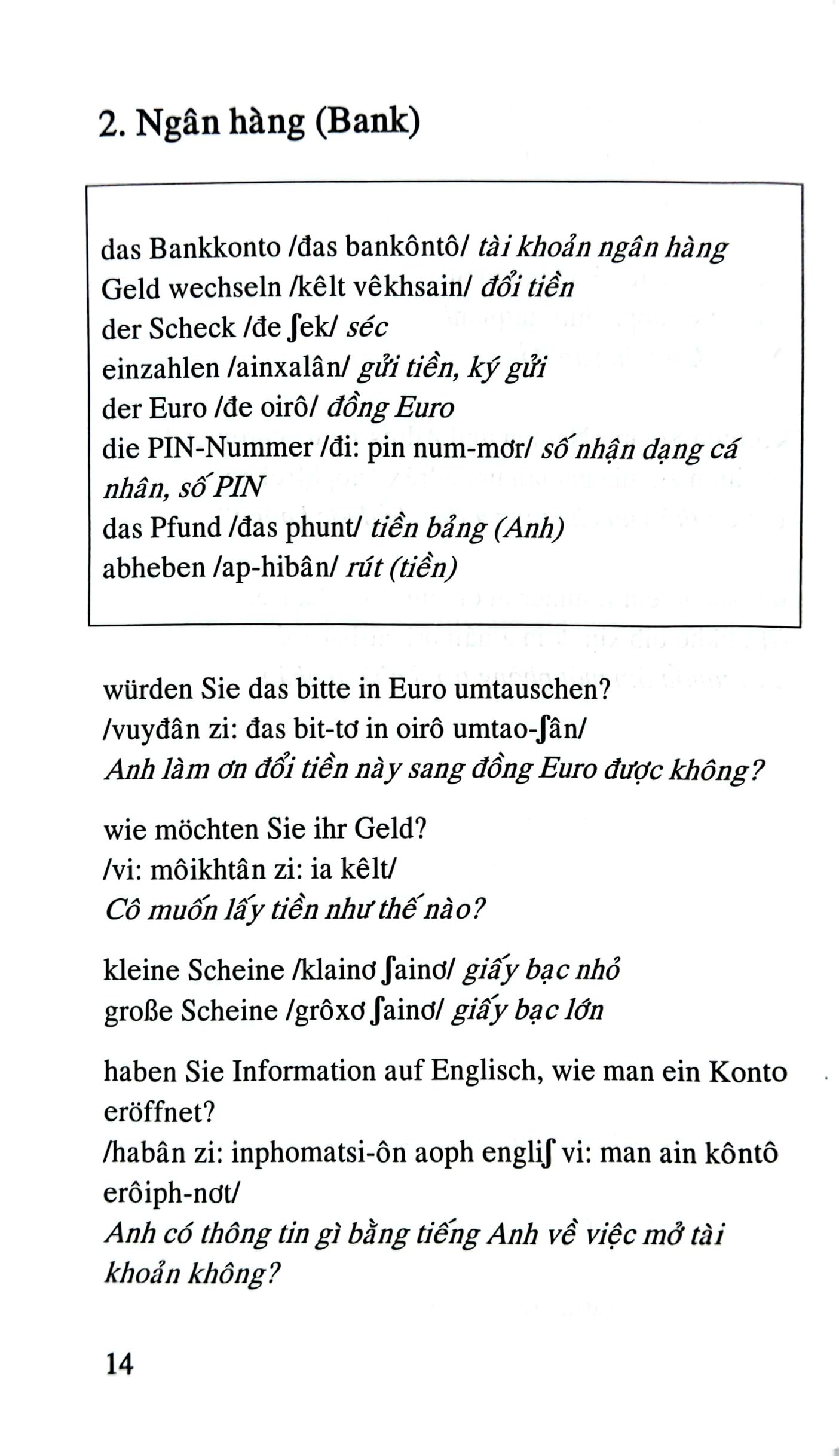 tiếng đức cho người mới bắt đầu - các tình huống giao tiếp hằng ngày (tái bản 2024)