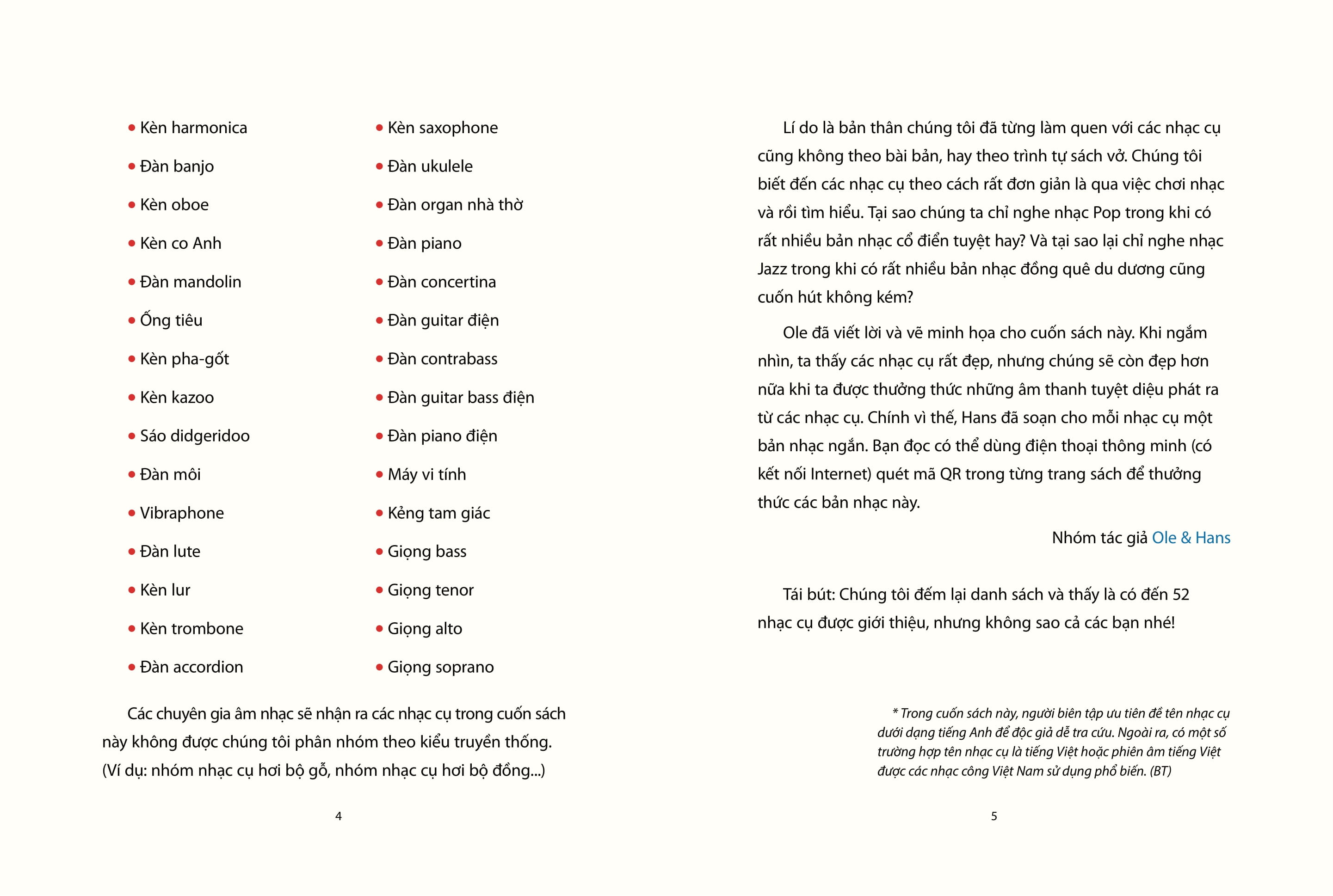 tiếng gì hay thế! - 50 nhạc cụ và những âm thanh kì diệu