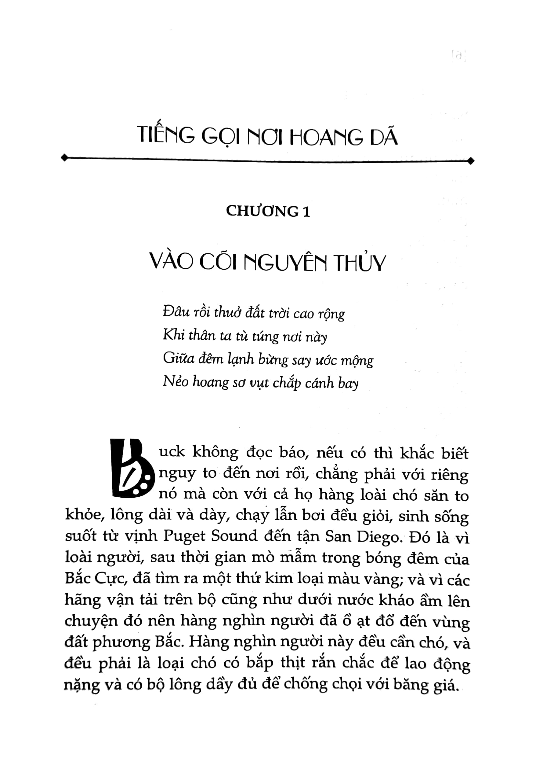 tiếng gọi nơi hoang dã (tái bản 2023)