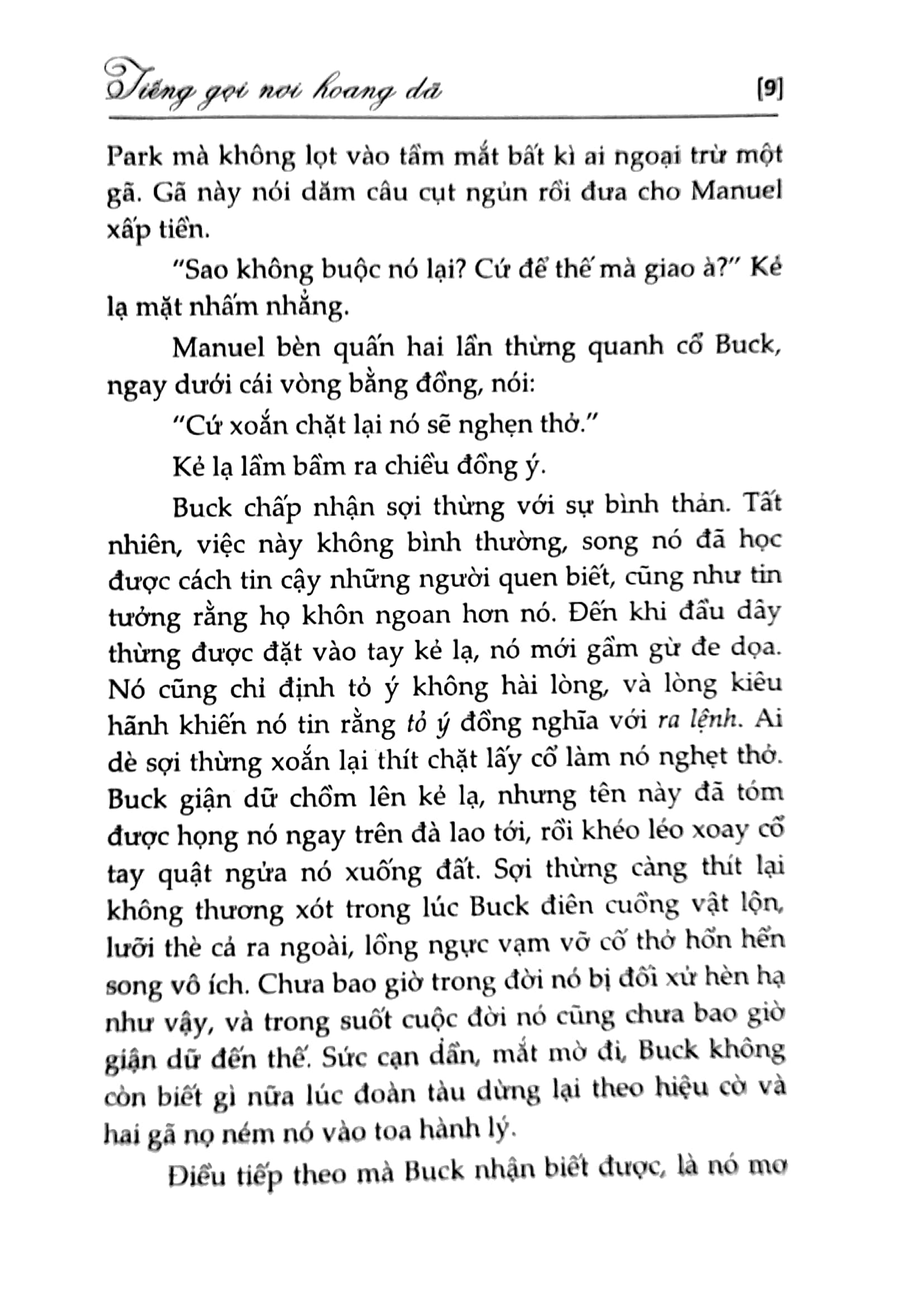 tiếng gọi nơi hoang dã (tái bản 2023)