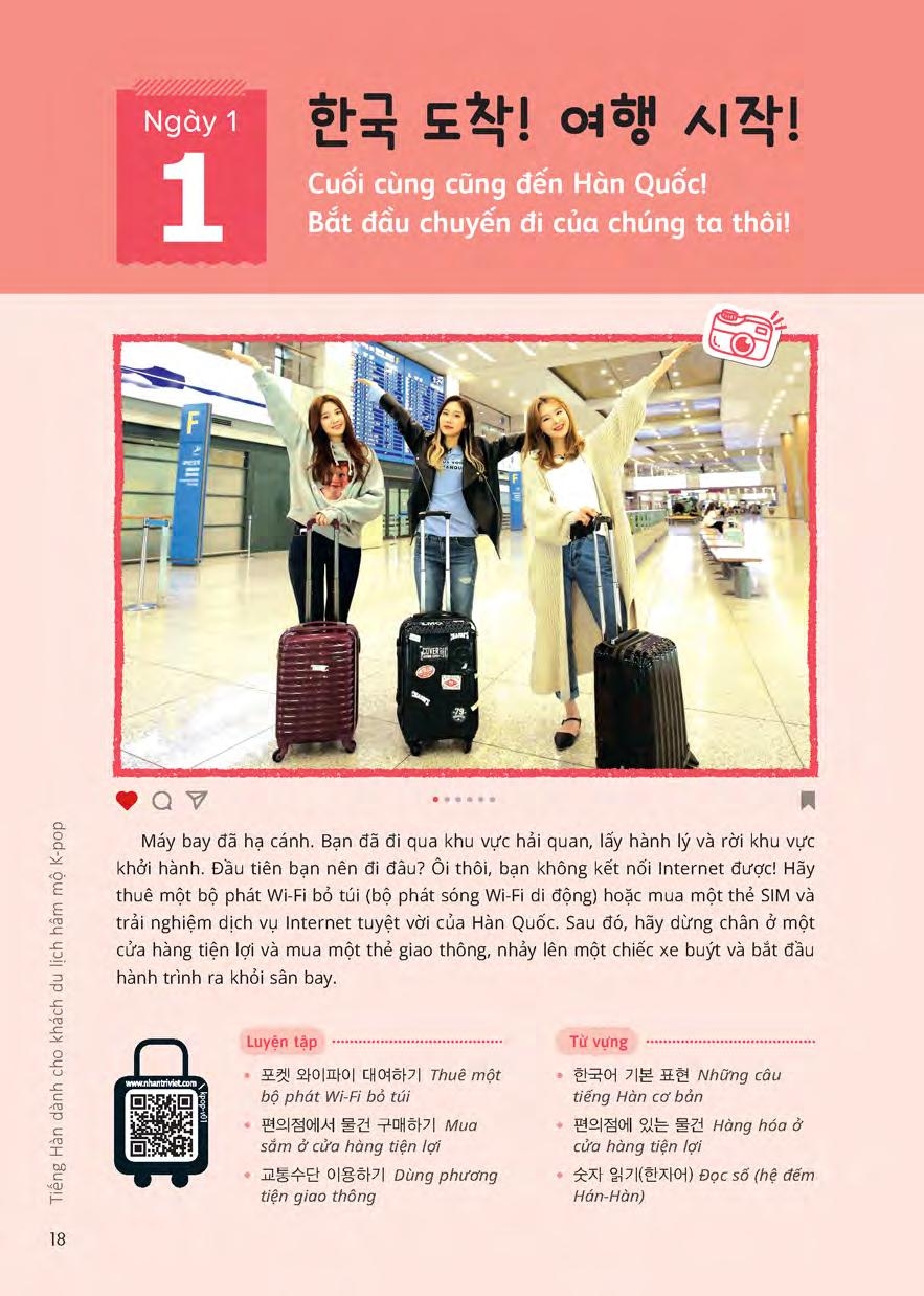 tiếng hàn dành cho khách du lịch hâm mộ k-pop (kèm cd)