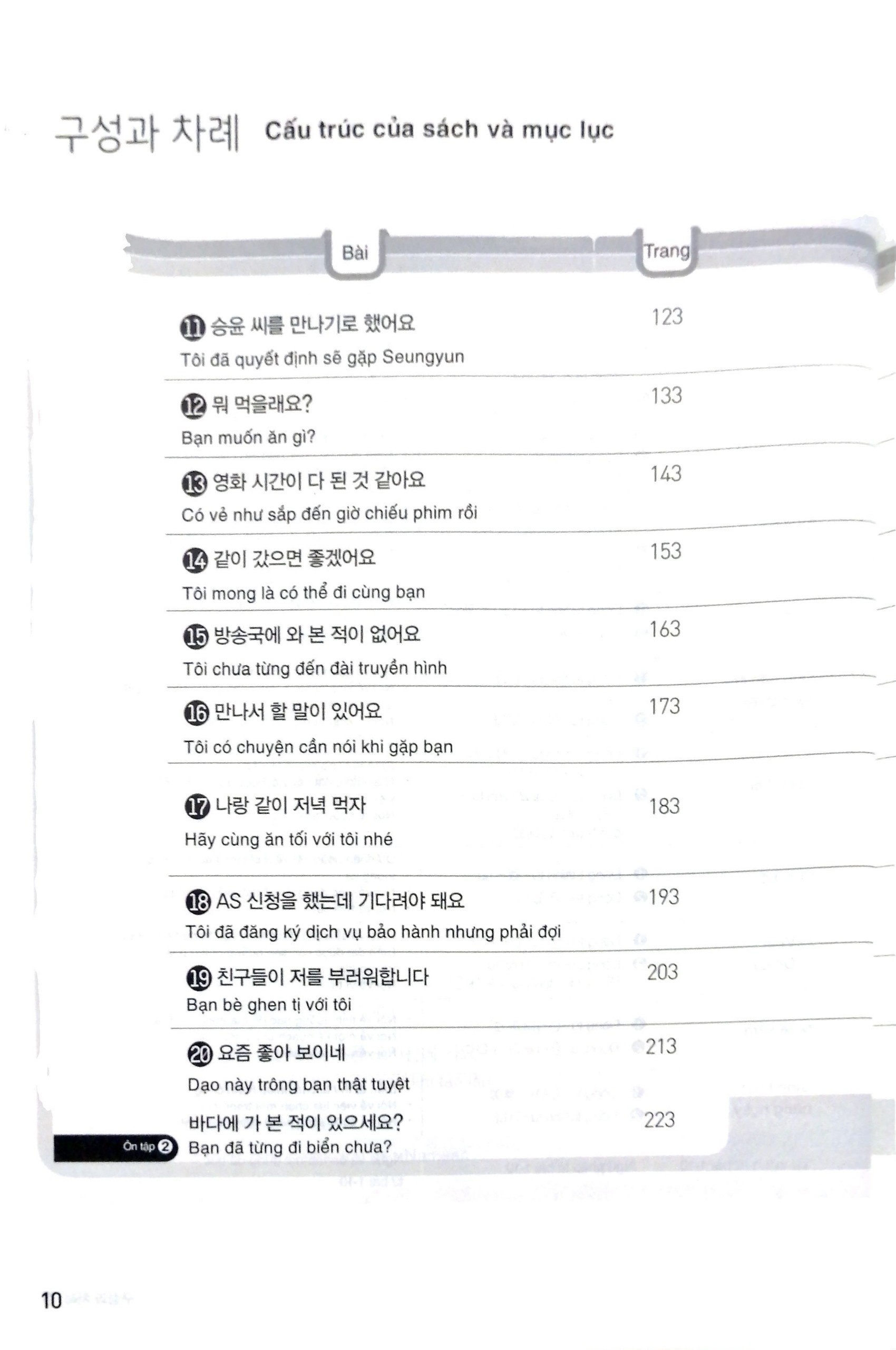 tiếng hàn ứng dụng - học nhanh, thực hành ngay - sơ cấp 2 (tái bản 2024)