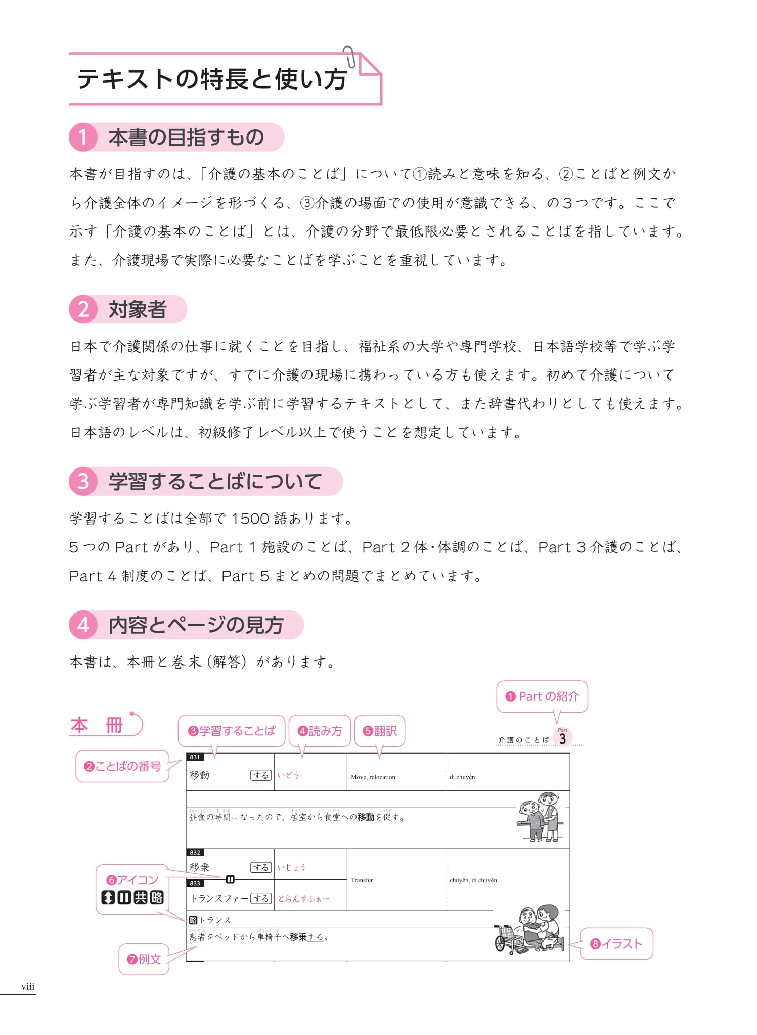 tiếng nhật chuyên ngành điều dưỡng dành cho người mới bắt đầu - từ vựng căn bản - bản dịch 2 thứ tiếng english tiếng việt