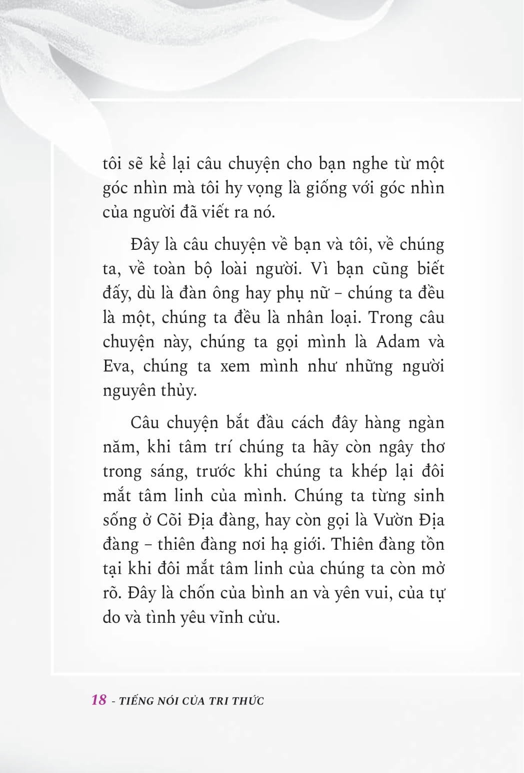 tiếng nói của tri thức