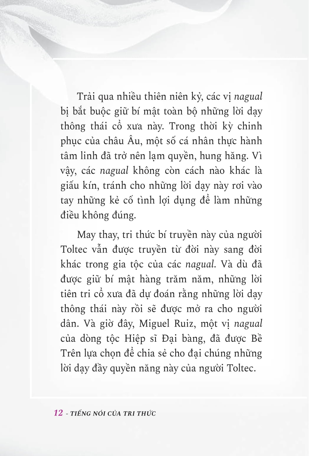 tiếng nói của tri thức