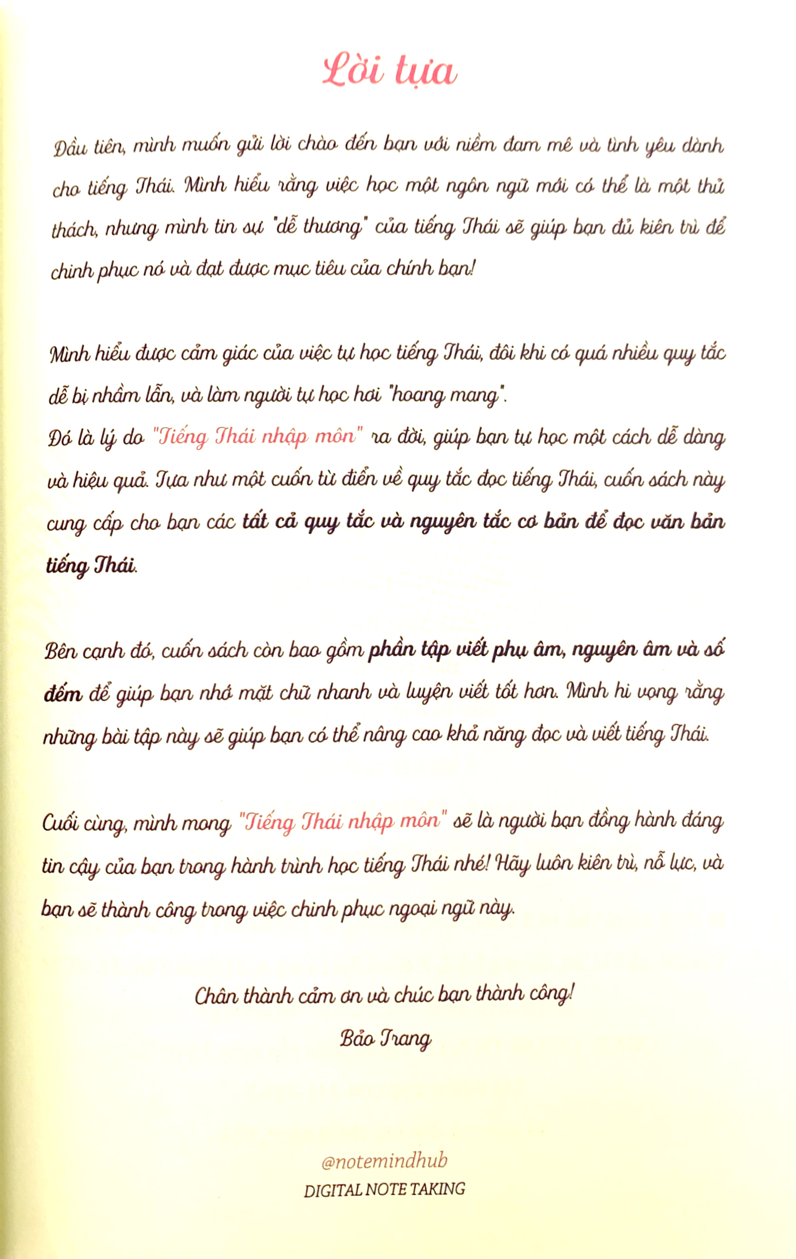 tiếng thái nhập môn