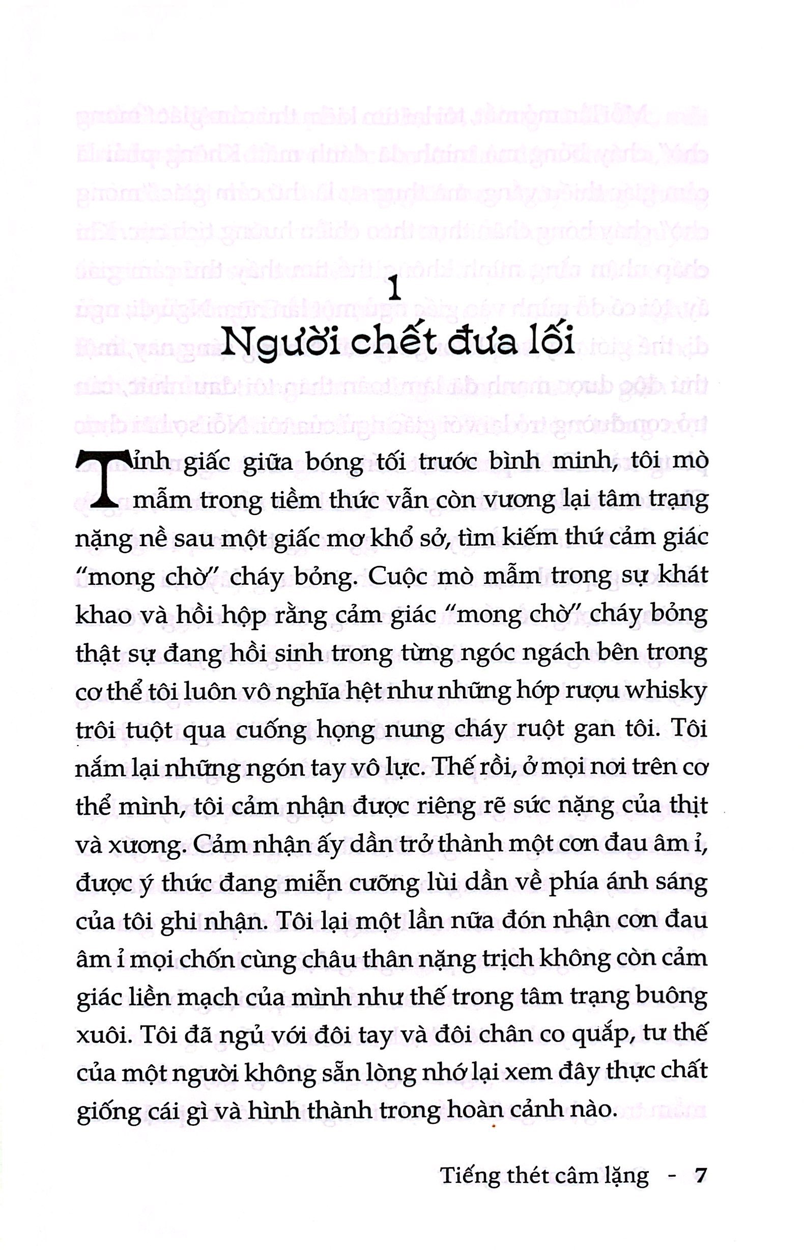 tiếng thét câm lặng