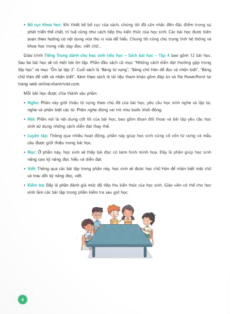 tiếng trung dành cho học sinh tiểu học - tập 4