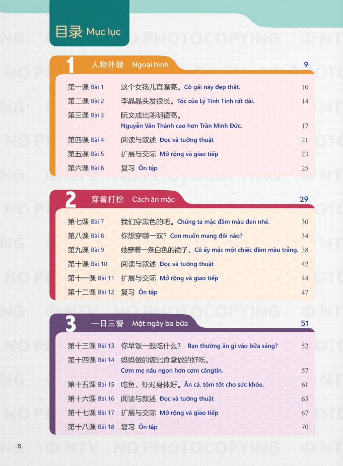 tiếng trung dành cho học sinh trung học - tập 5