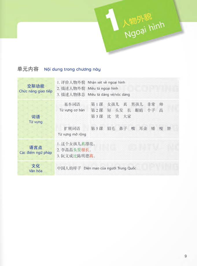 tiếng trung dành cho học sinh trung học - tập 5