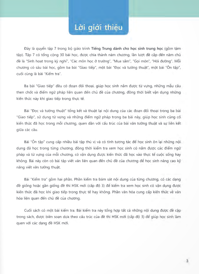 tiếng trung dành cho học sinh trung học - tập 7