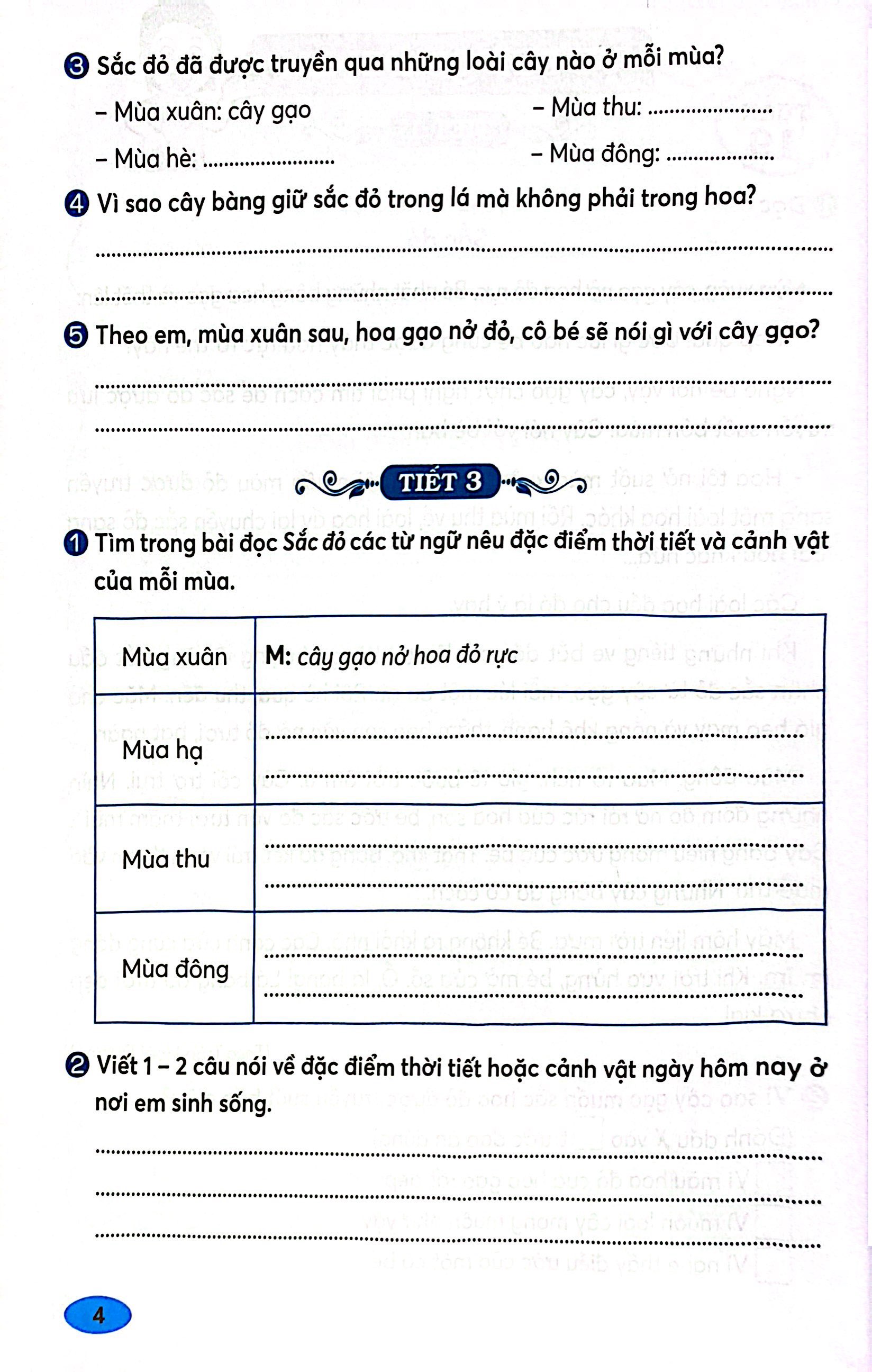 tiếng việt 2 - tập 2 (kết nối) (dành cho buổi học thứ hai)