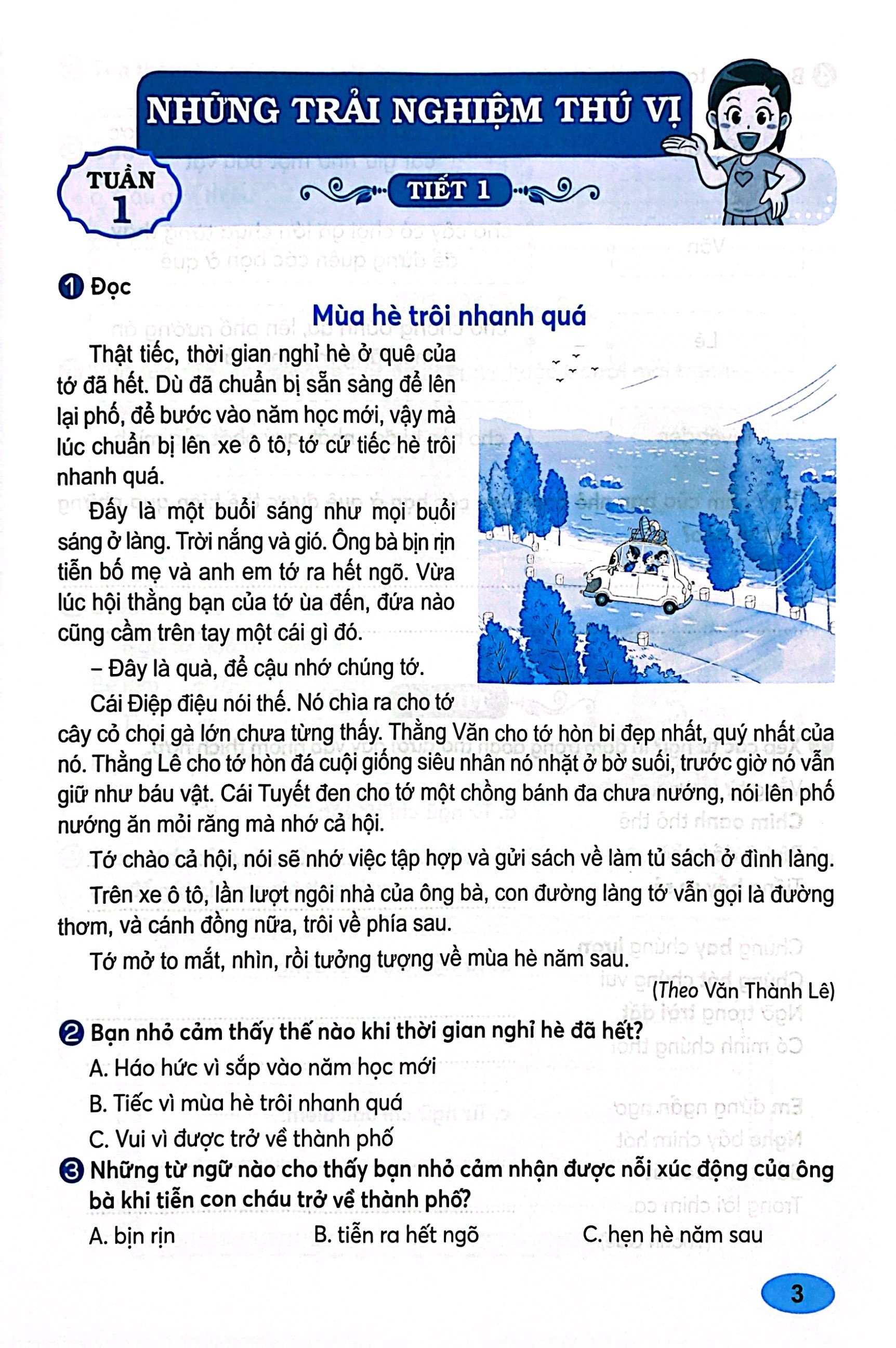 tiếng việt 3 - tập 1 (kết nối) (dành cho buổi học thứ hai)