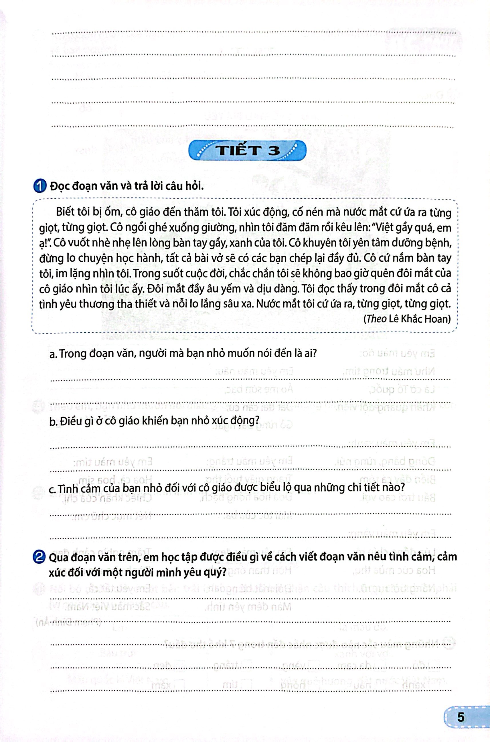 tiếng việt 4 - tập 2 (kết nối) (dành cho buổi học thứ hai)