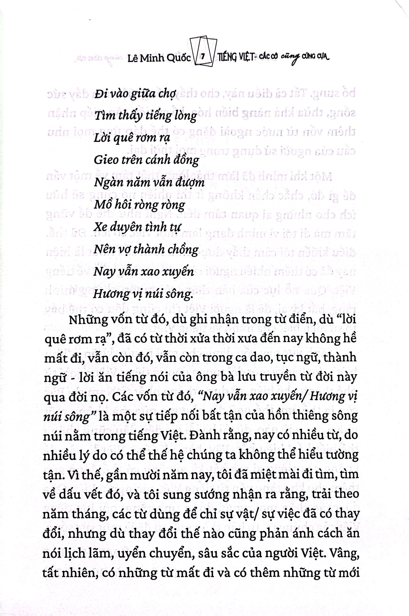 tiếng việt cắc cớ cũng cứng cựa