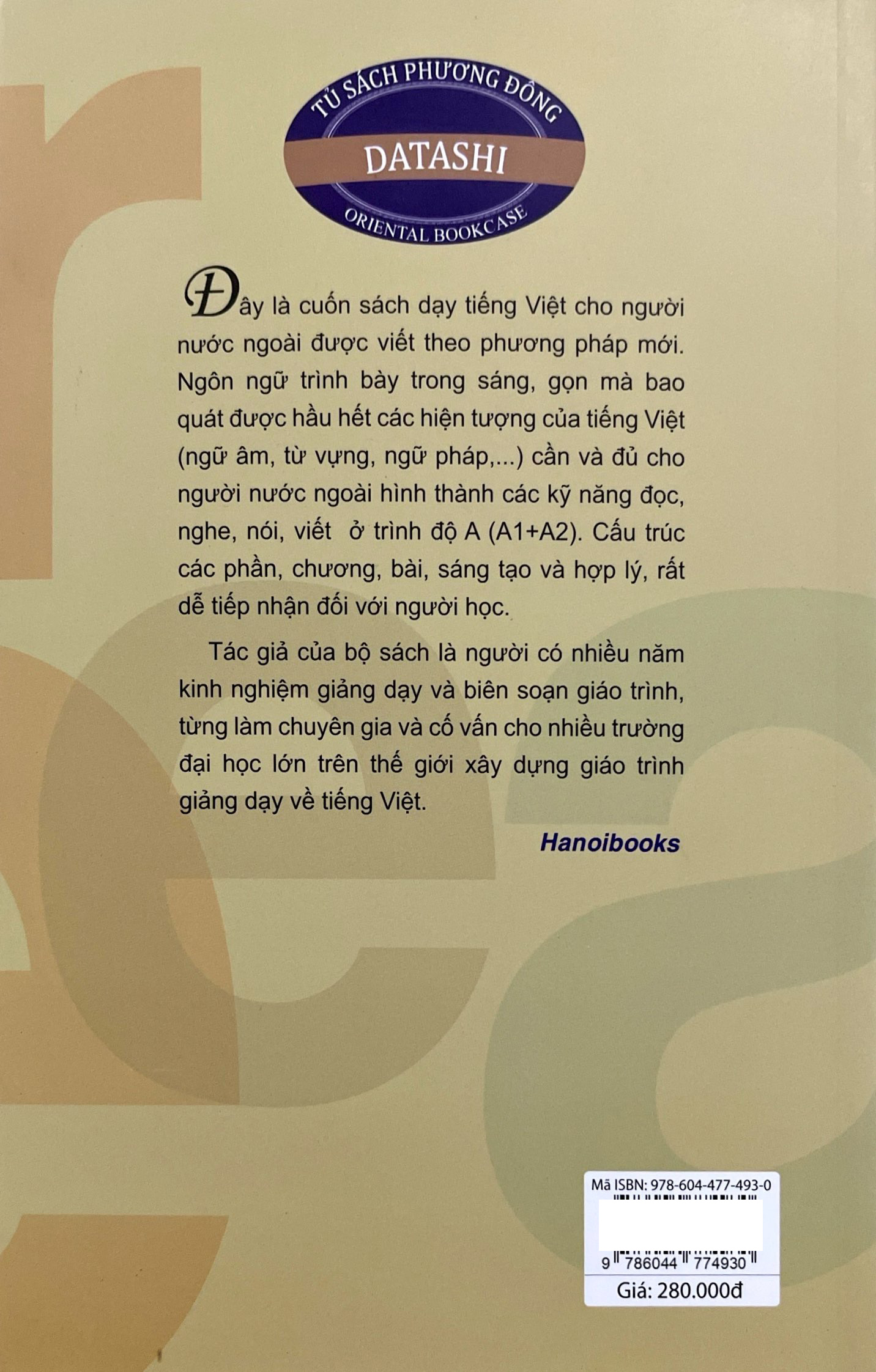 tiếng việt dành cho người nước ngoài - level a