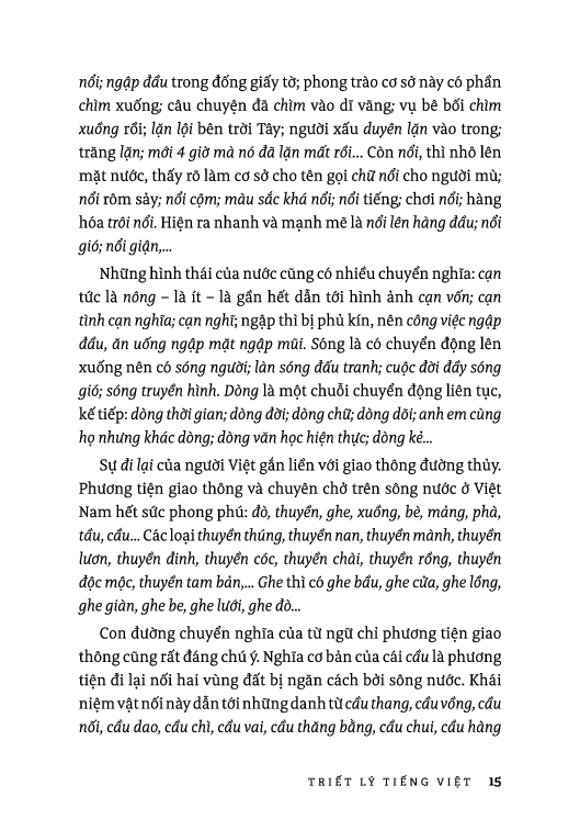 tiếng việt giàu đẹp - triết lý tiếng việt