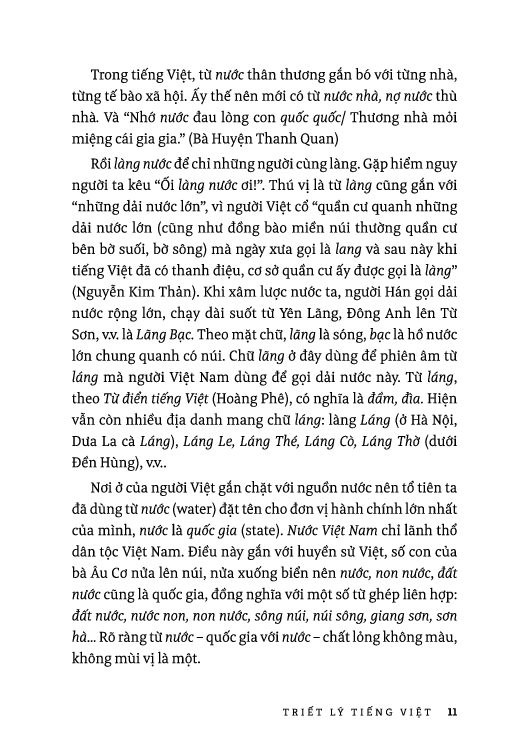 tiếng việt giàu đẹp - triết lý tiếng việt