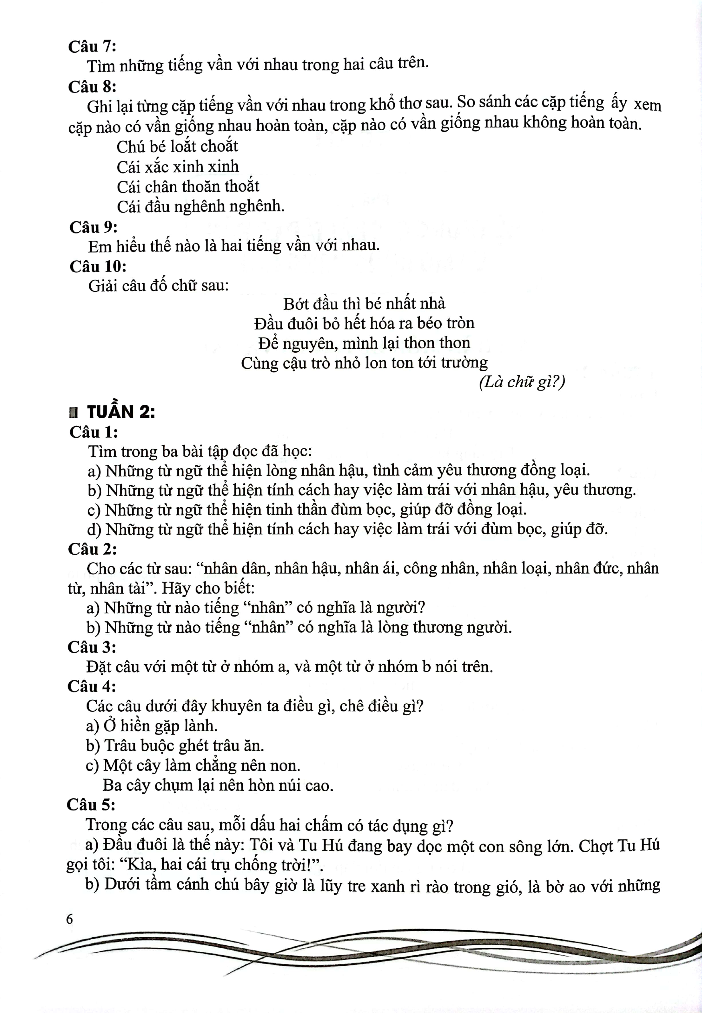 tiếng việt nâng cao 4 (theo chương trình gdpt mới)