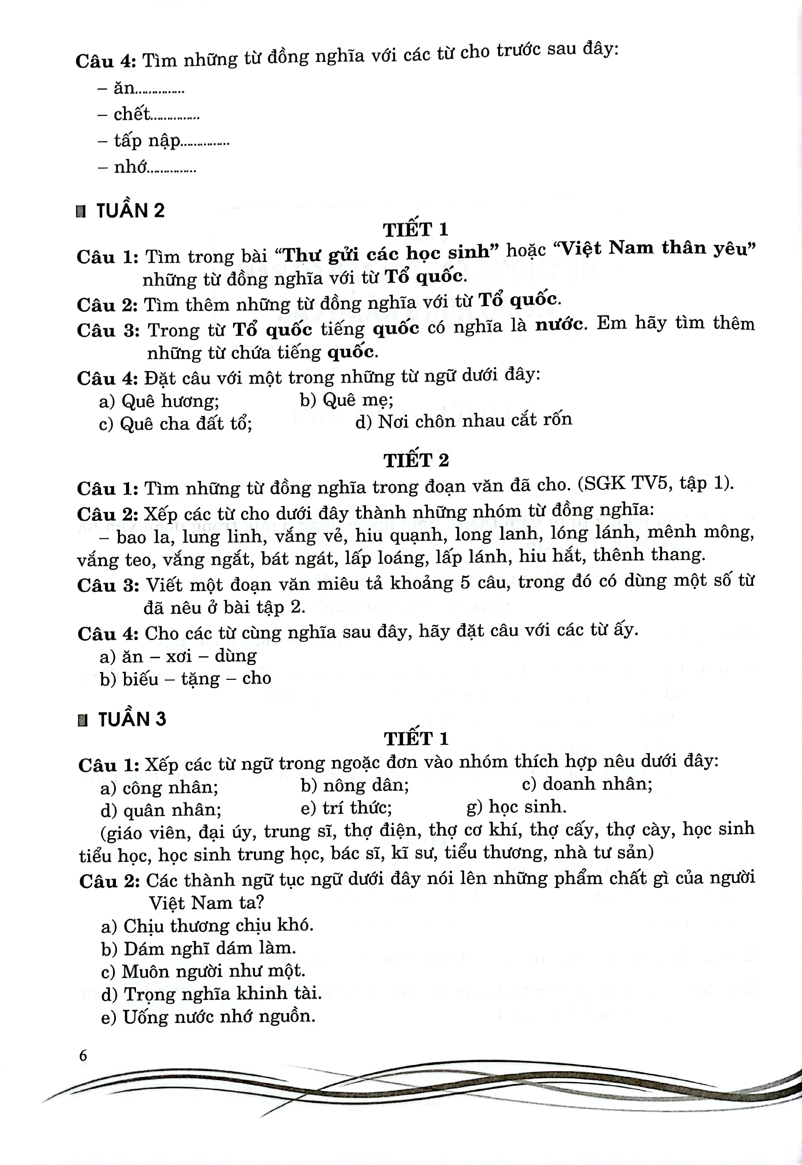 tiếng việt nâng cao 5 (theo chương trình gdpt mới)