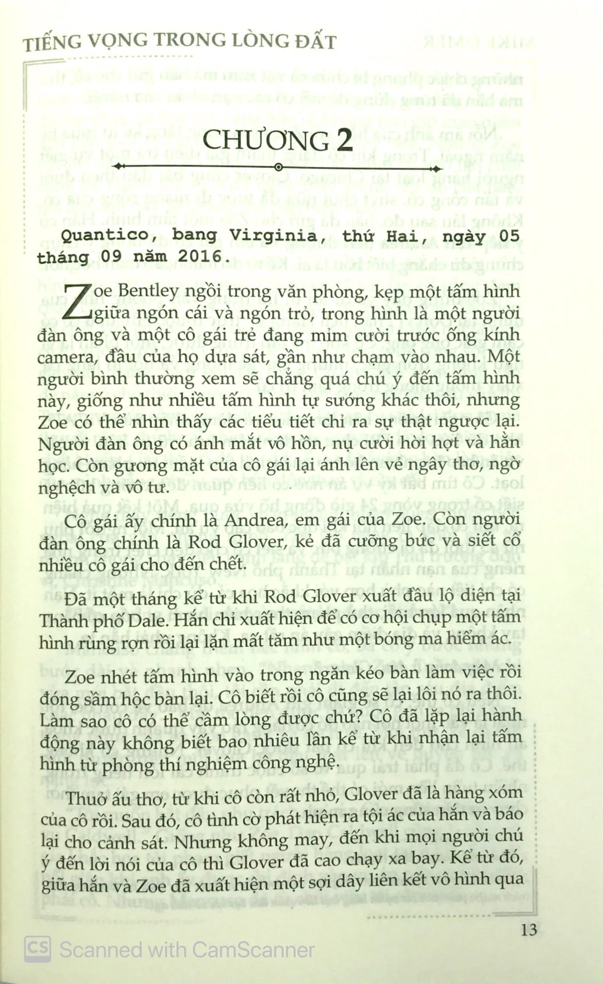 tiếng vọng trong lòng đất