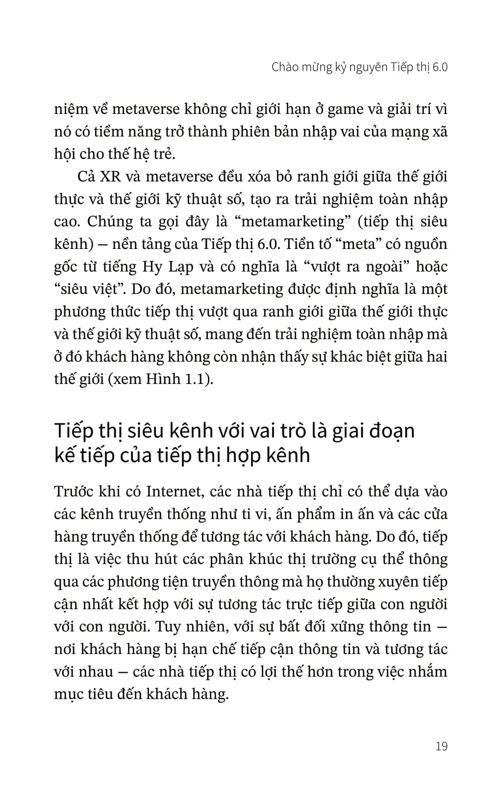 tiếp thị 6.0 - tương lai là toàn nhập - marketing 6.0 - the future is immersive